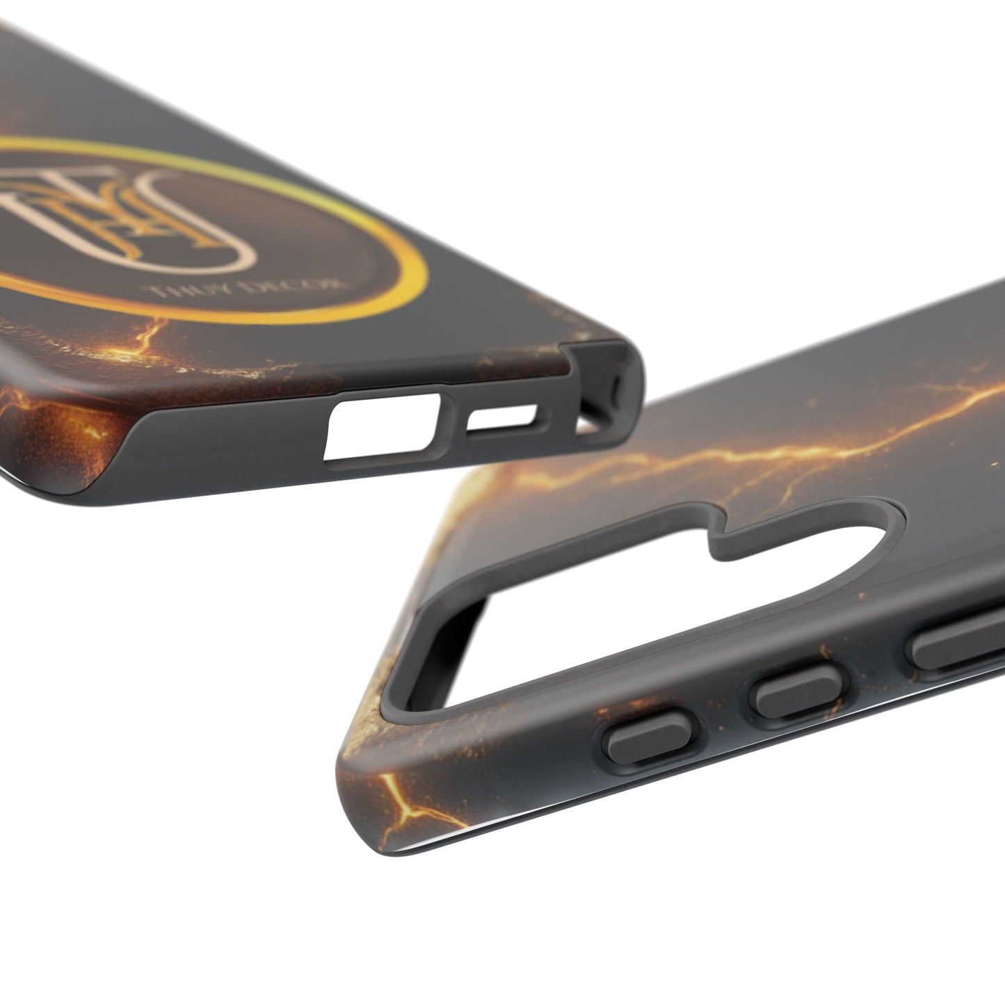 Black & Gold Luxurious Thuy Decor Brand Cover Phone Case