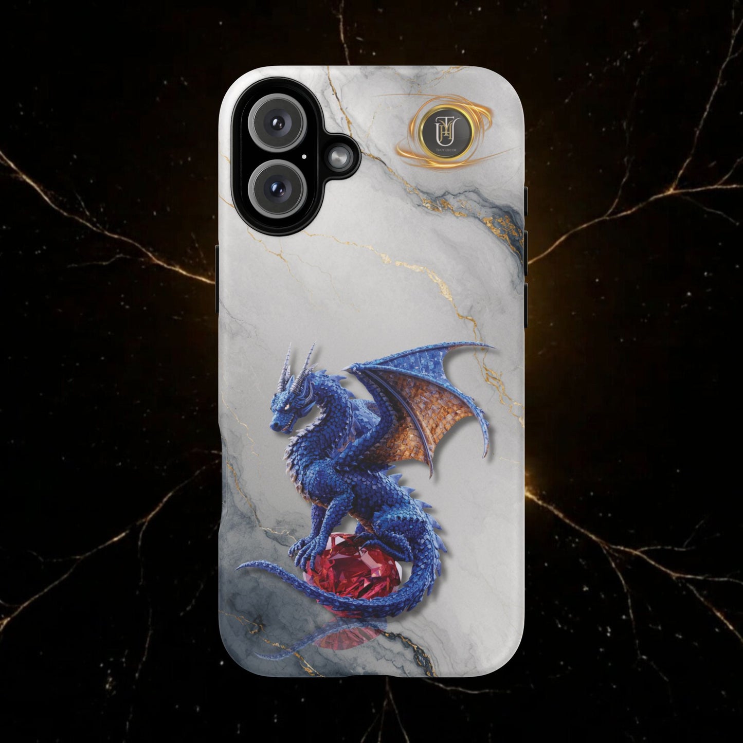 Lapis Dragon Gem Guardian Phone Case