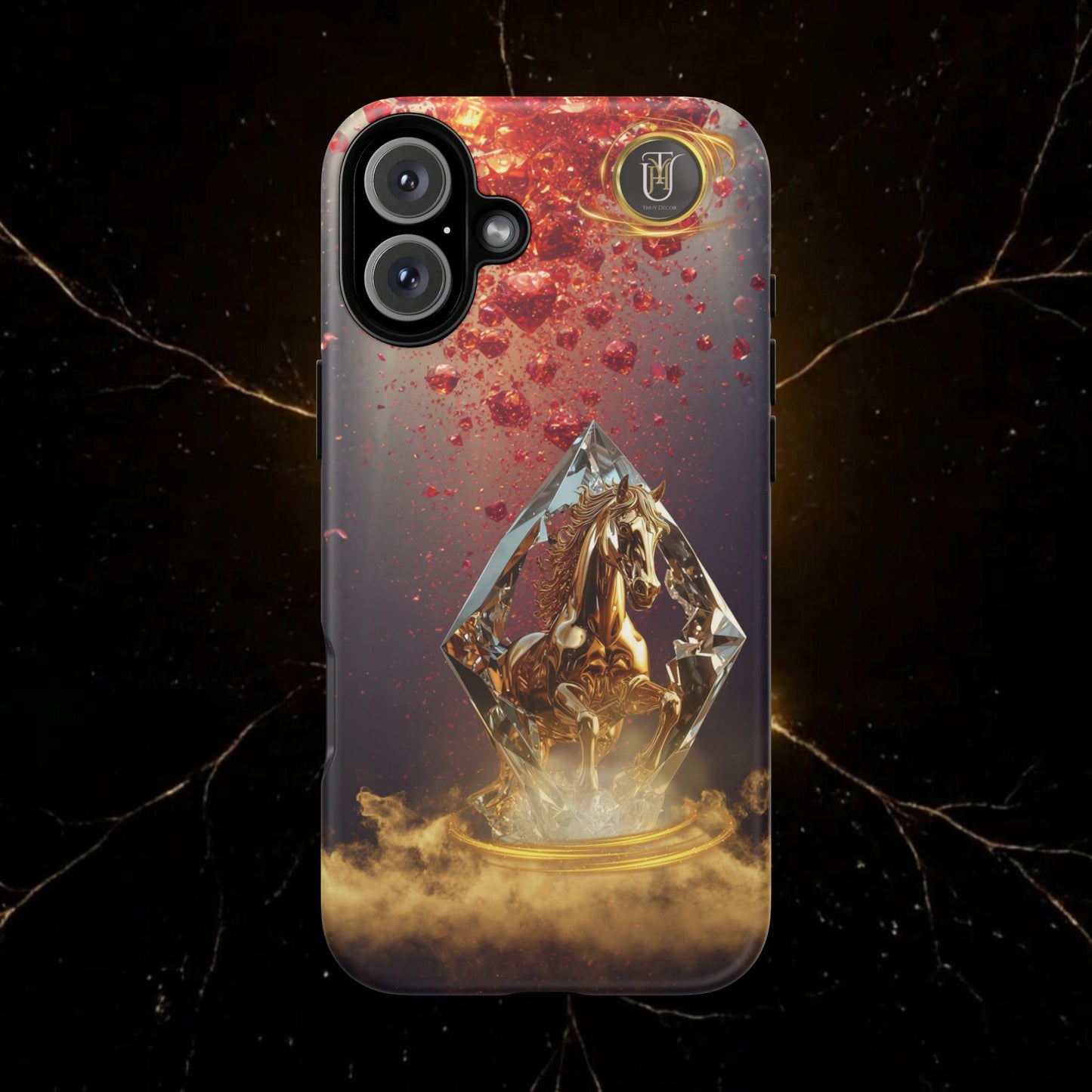 2026 Lunar New Year Prosperity Phone Case — "Happy New Year" Talisman Cover