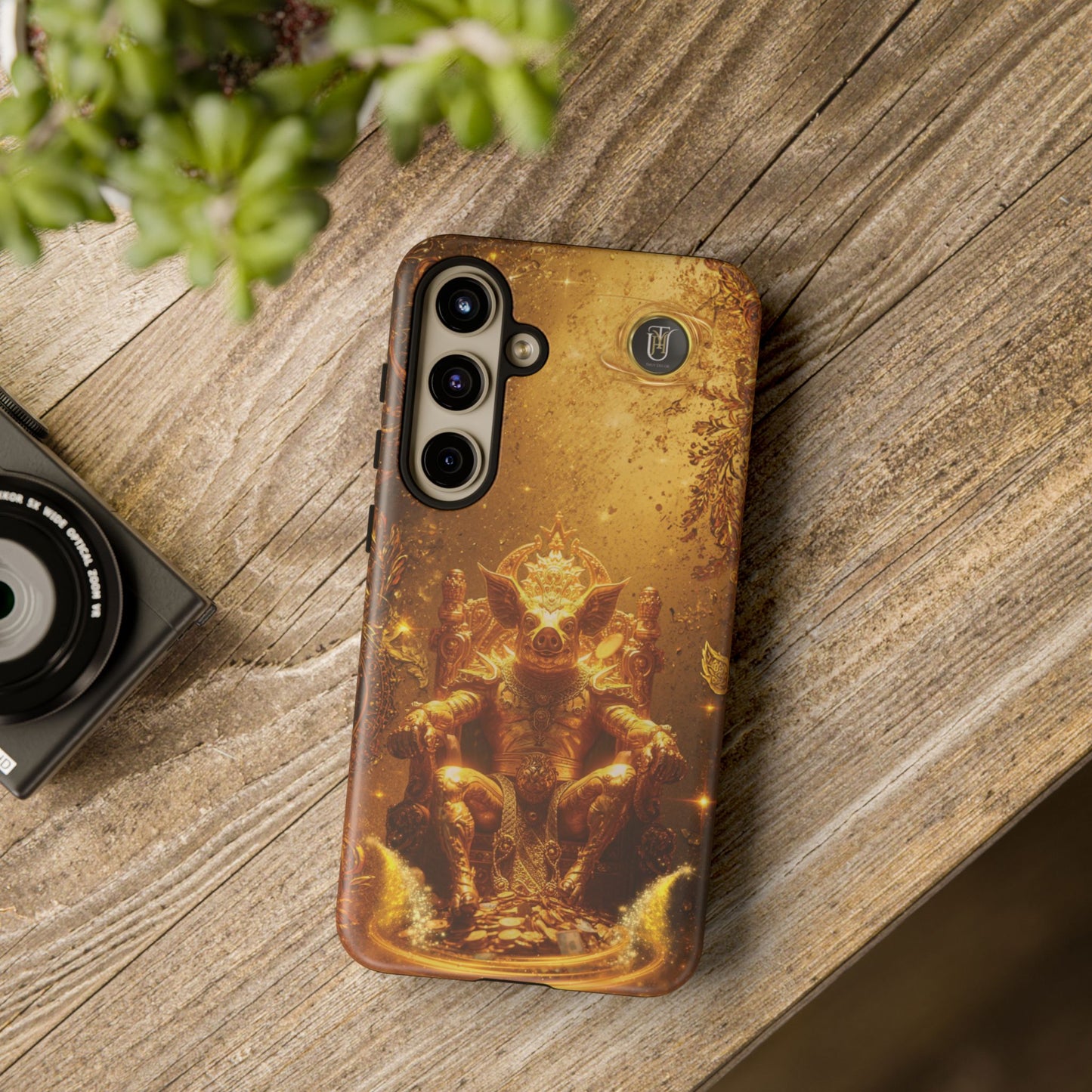 Lunar Pig Zodiac Phone Case — Fortune Totem for Wealth & Protection