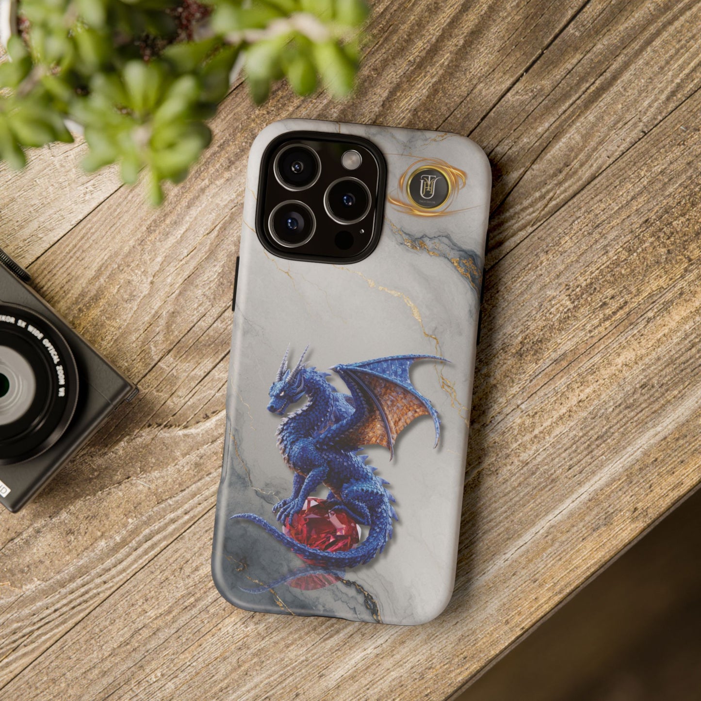 Lapis Dragon Gem Guardian Phone Case