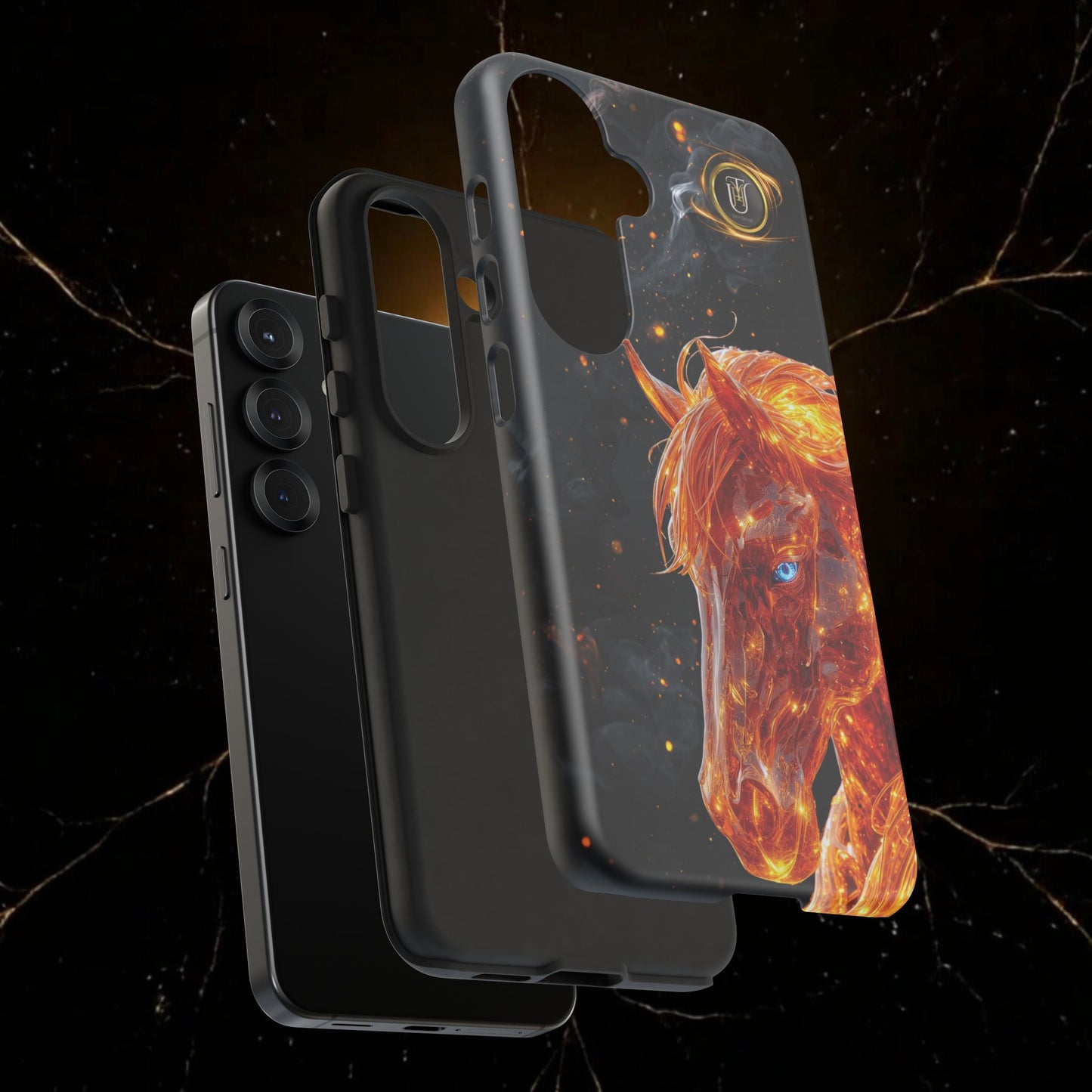 Lunar Horse 2026 Phone Case — Fiery Lucky Charm