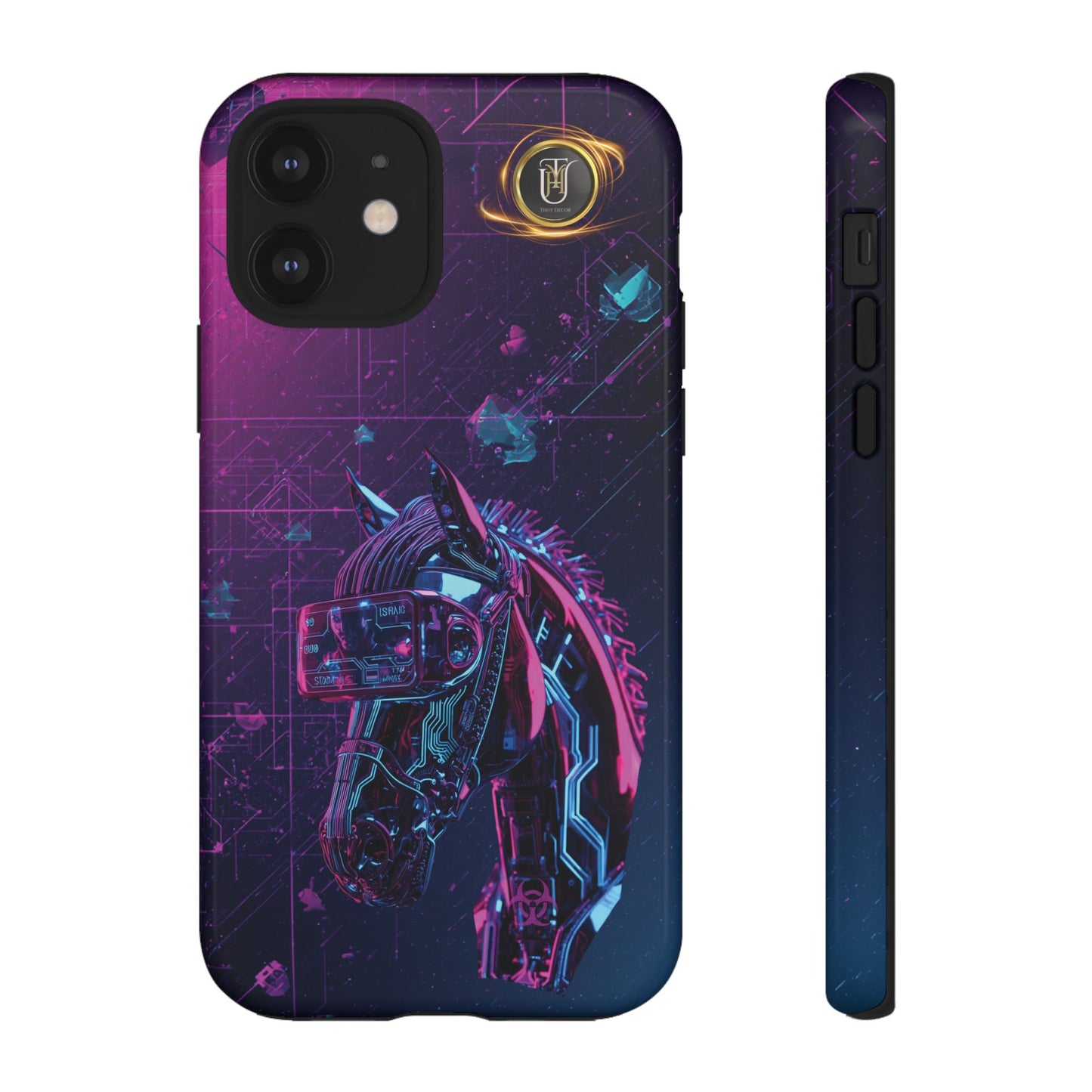 Cyber Lunar Horse Tough Case — Quantum P Phone Cover
