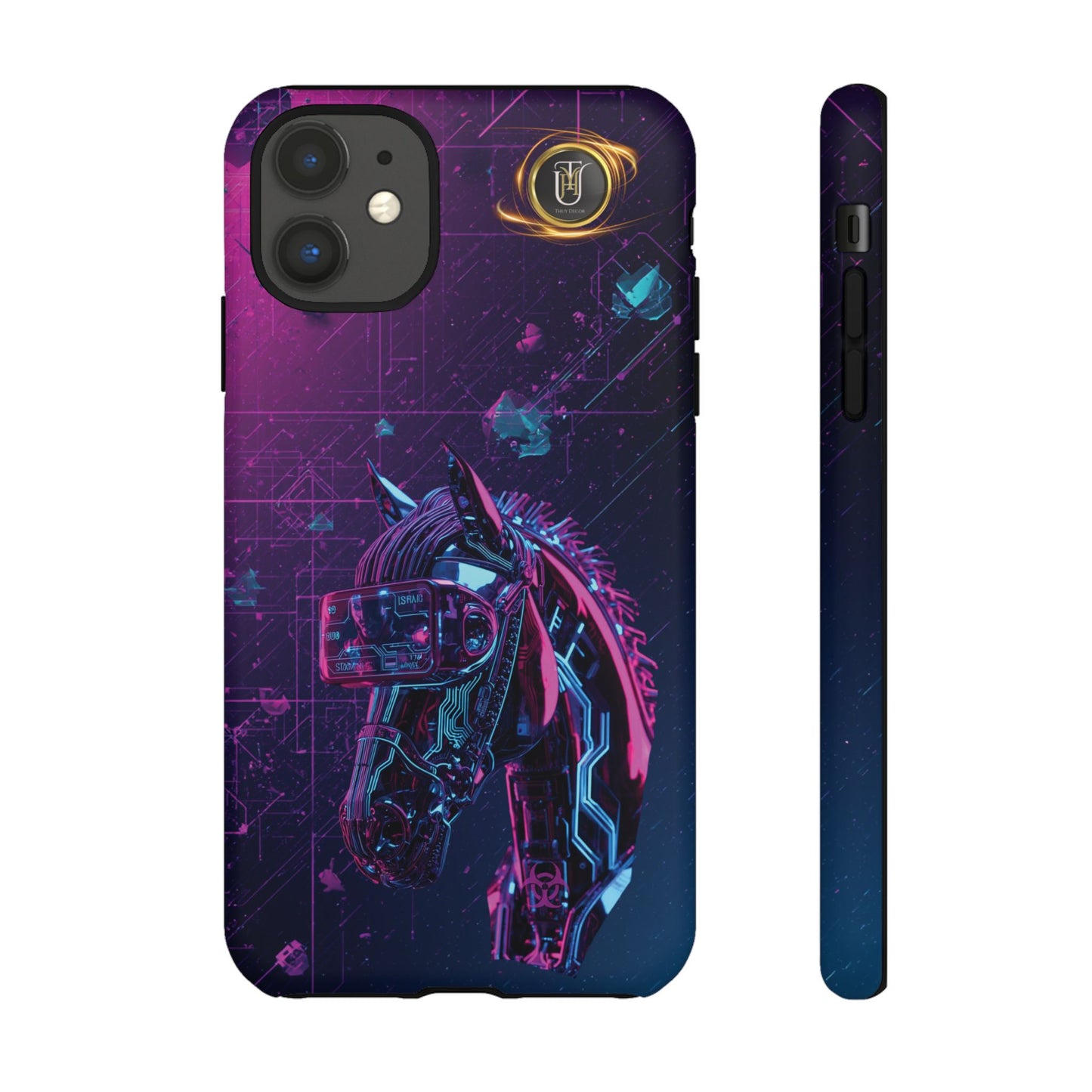Cyber Lunar Horse Tough Case — Quantum P Phone Cover