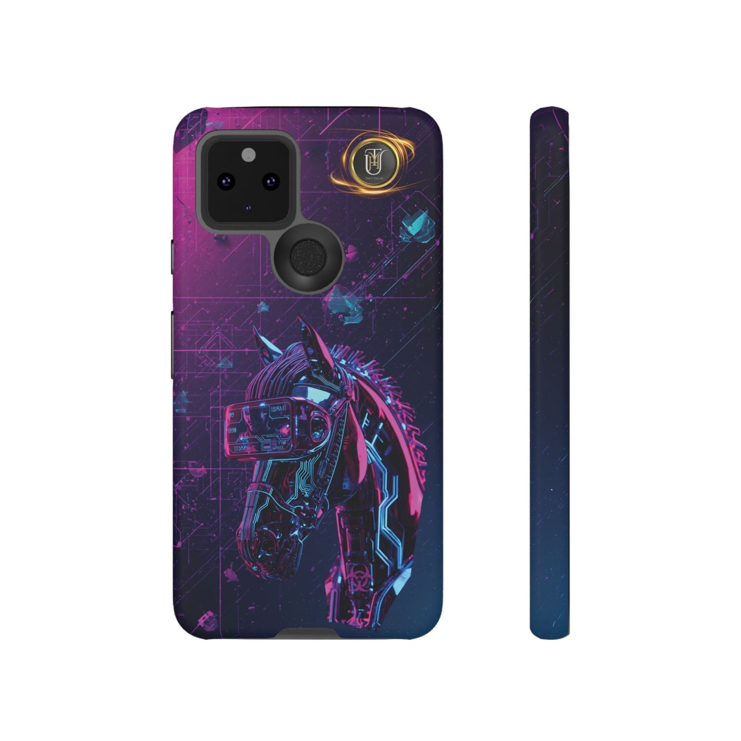 Cyber Lunar Horse Tough Case — Quantum P Phone Cover