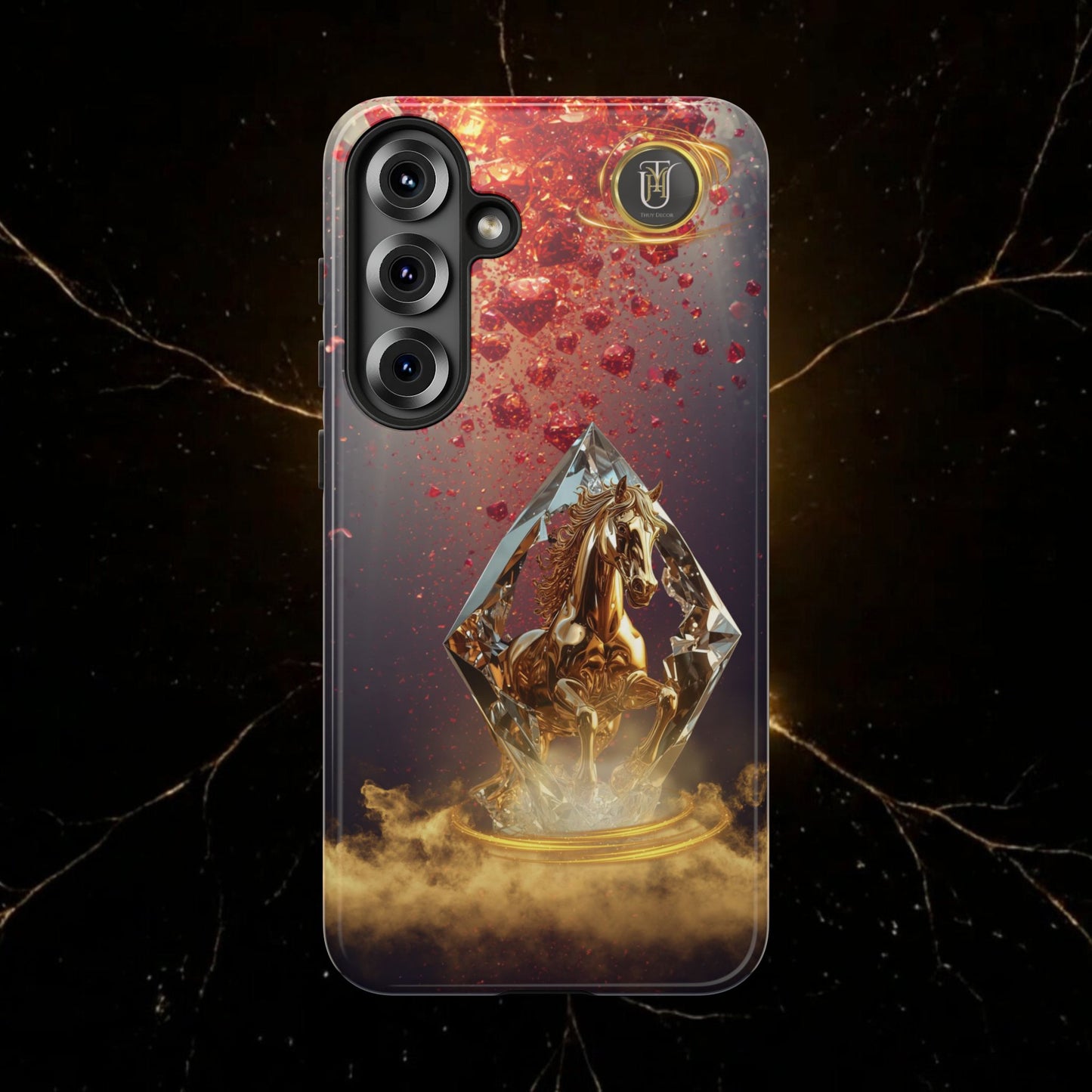 2026 Lunar New Year Prosperity Phone Case — "Happy New Year" Talisman Cover