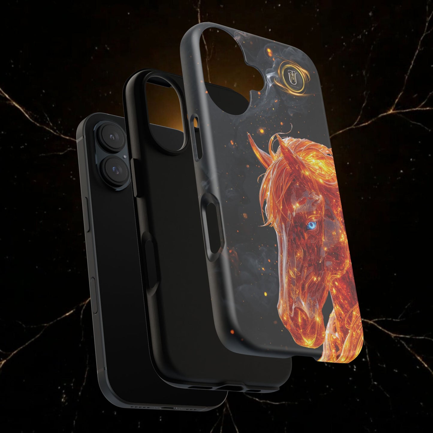 Lunar Horse 2026 Phone Case — Fiery Lucky Charm