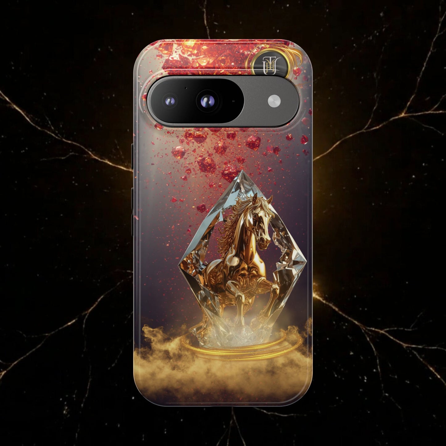 2026 Lunar New Year Prosperity Phone Case — "Happy New Year" Talisman Cover