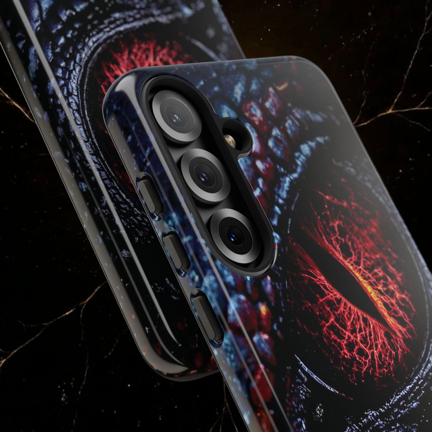 Evil Dragon Eye Phone Case — 'It Looks at You' Protective Cover
