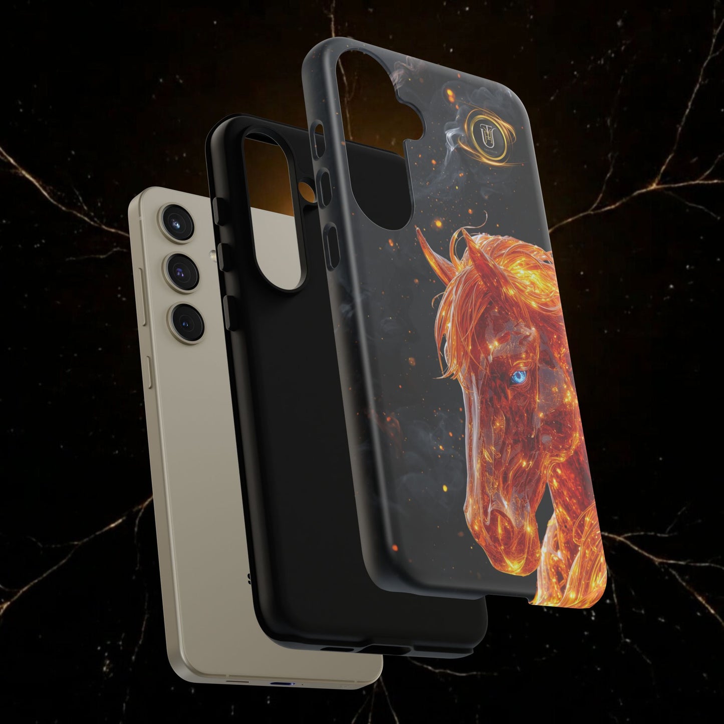 Lunar Horse 2026 Phone Case — Fiery Lucky Charm