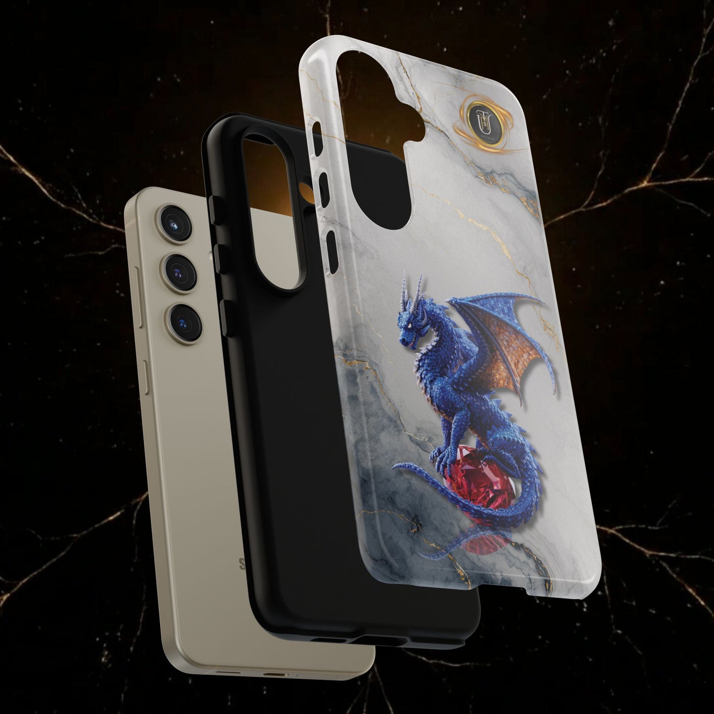 Lapis Dragon Gem Guardian Phone Case