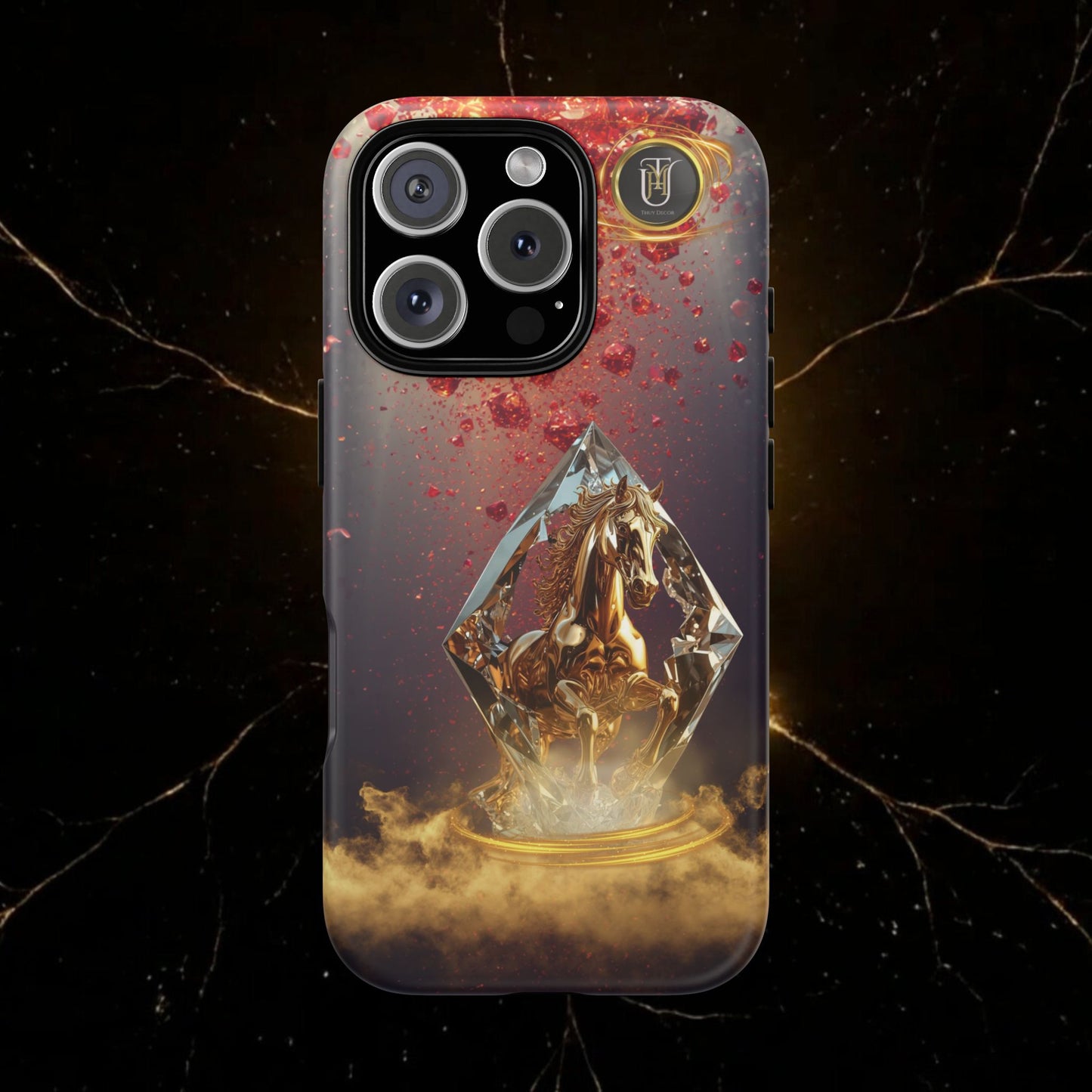 2026 Lunar New Year Prosperity Phone Case — "Happy New Year" Talisman Cover