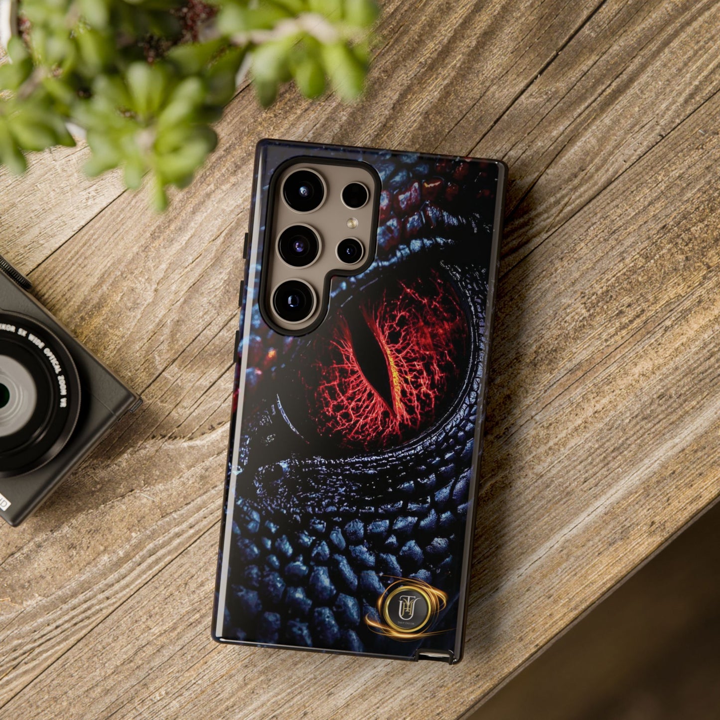 Evil Dragon Eye Phone Case — 'It Looks at You' Protective Cover