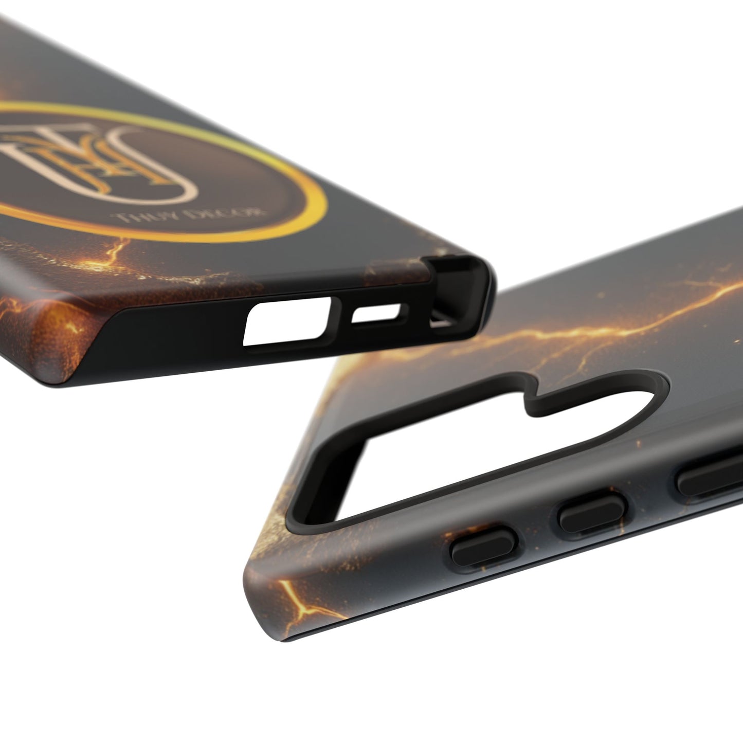 Black & Gold Luxurious Thuy Decor Brand Cover Phone Case