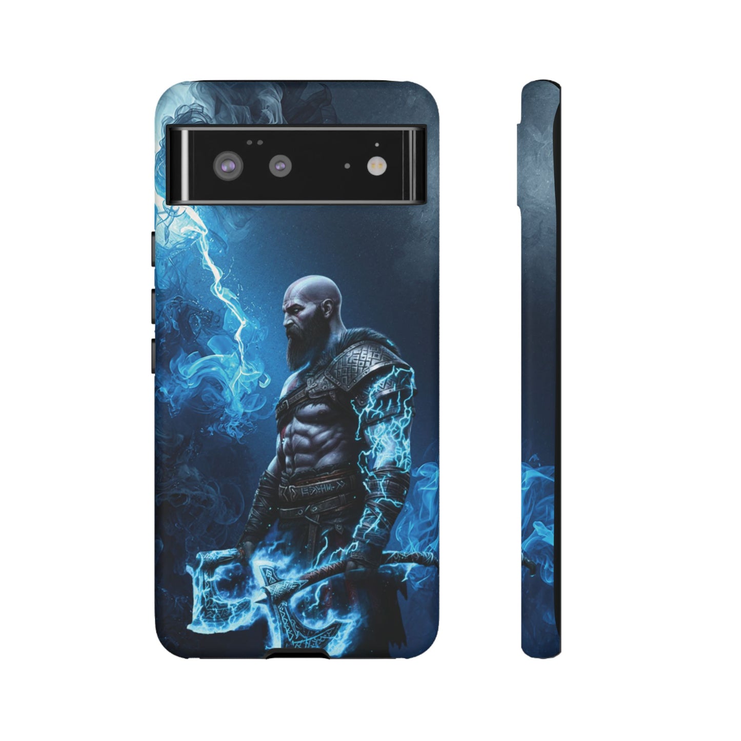 Norse Warrior Phone Case — Viking Shield & Helmet Tough Cover
