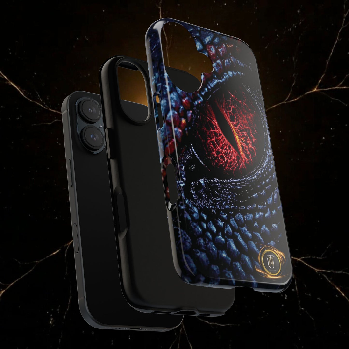 Evil Dragon Eye Phone Case — 'It Looks at You' Protective Cover