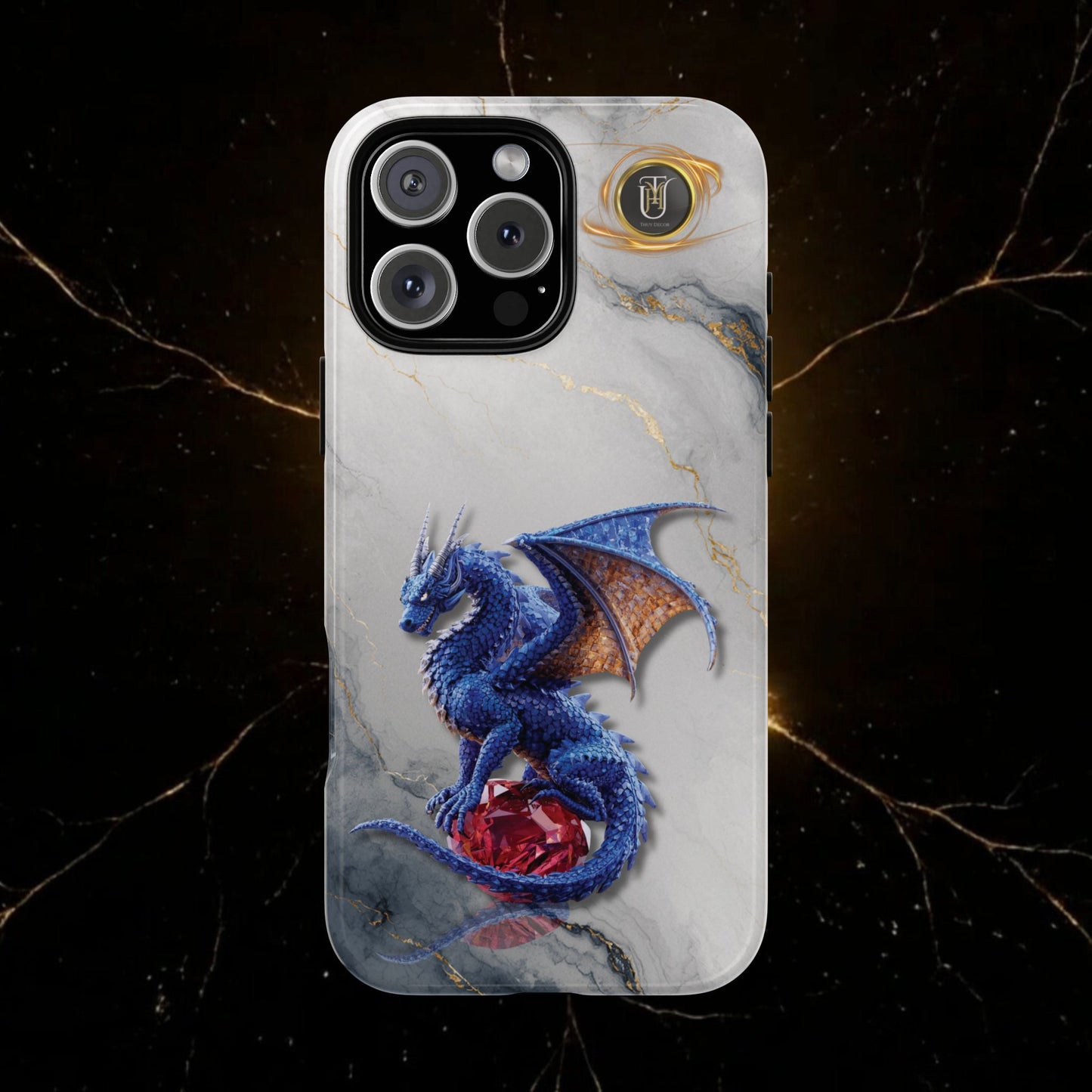 Lapis Dragon Gem Guardian Phone Case