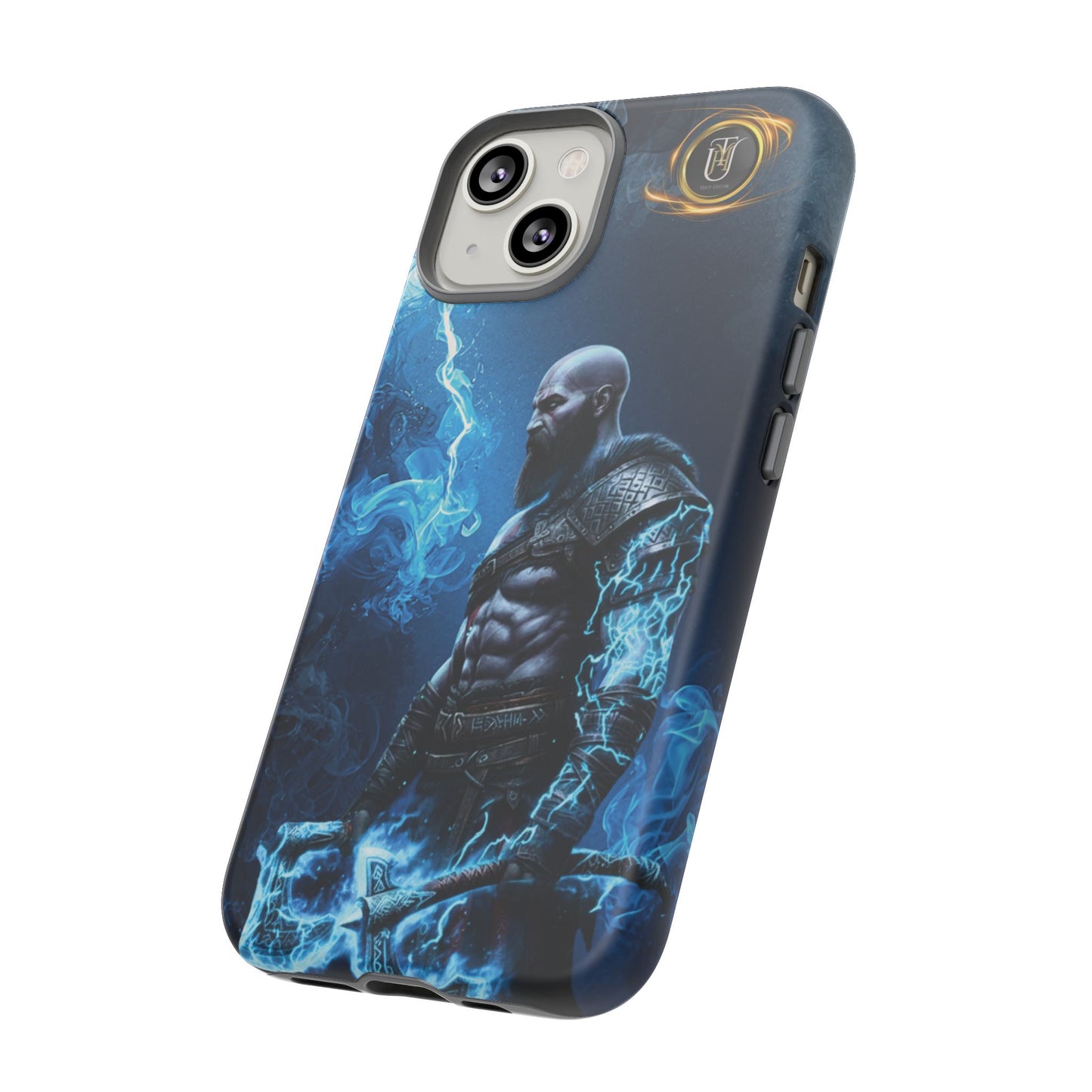 Norse Warrior Phone Case — Viking Shield & Helmet Tough Cover