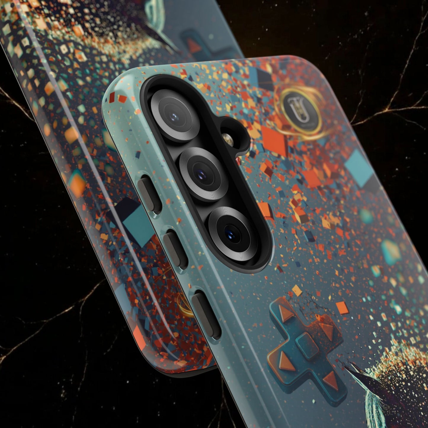 Glitched Lunar Horse Phone Case — Gamer Lucky Totem