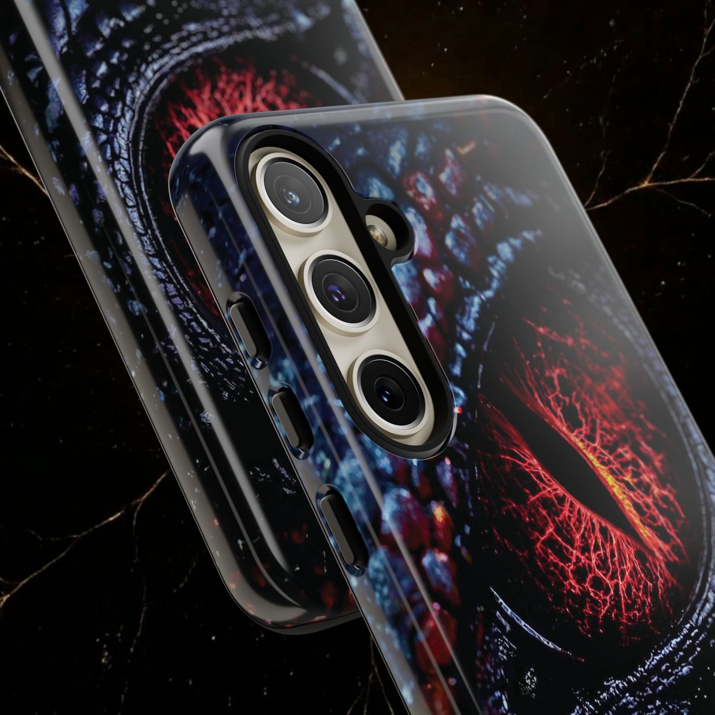 Evil Dragon Eye Phone Case — 'It Looks at You' Protective Cover