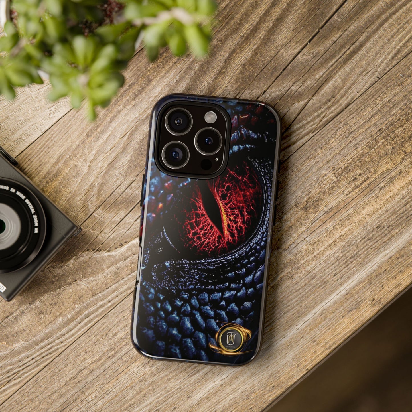Evil Dragon Eye Phone Case — 'It Looks at You' Protective Cover