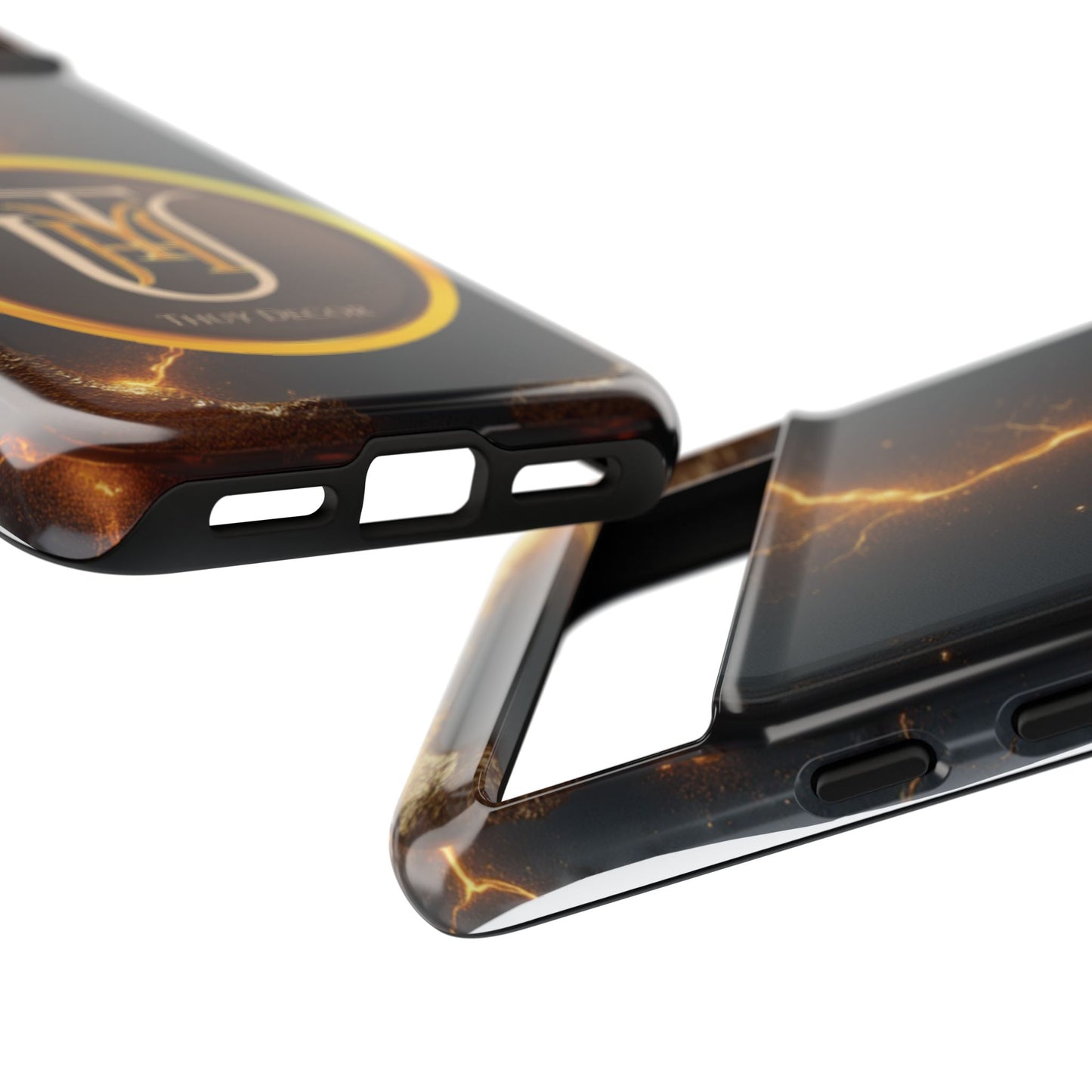 Black & Gold Luxurious Thuy Decor Brand Cover Phone Case