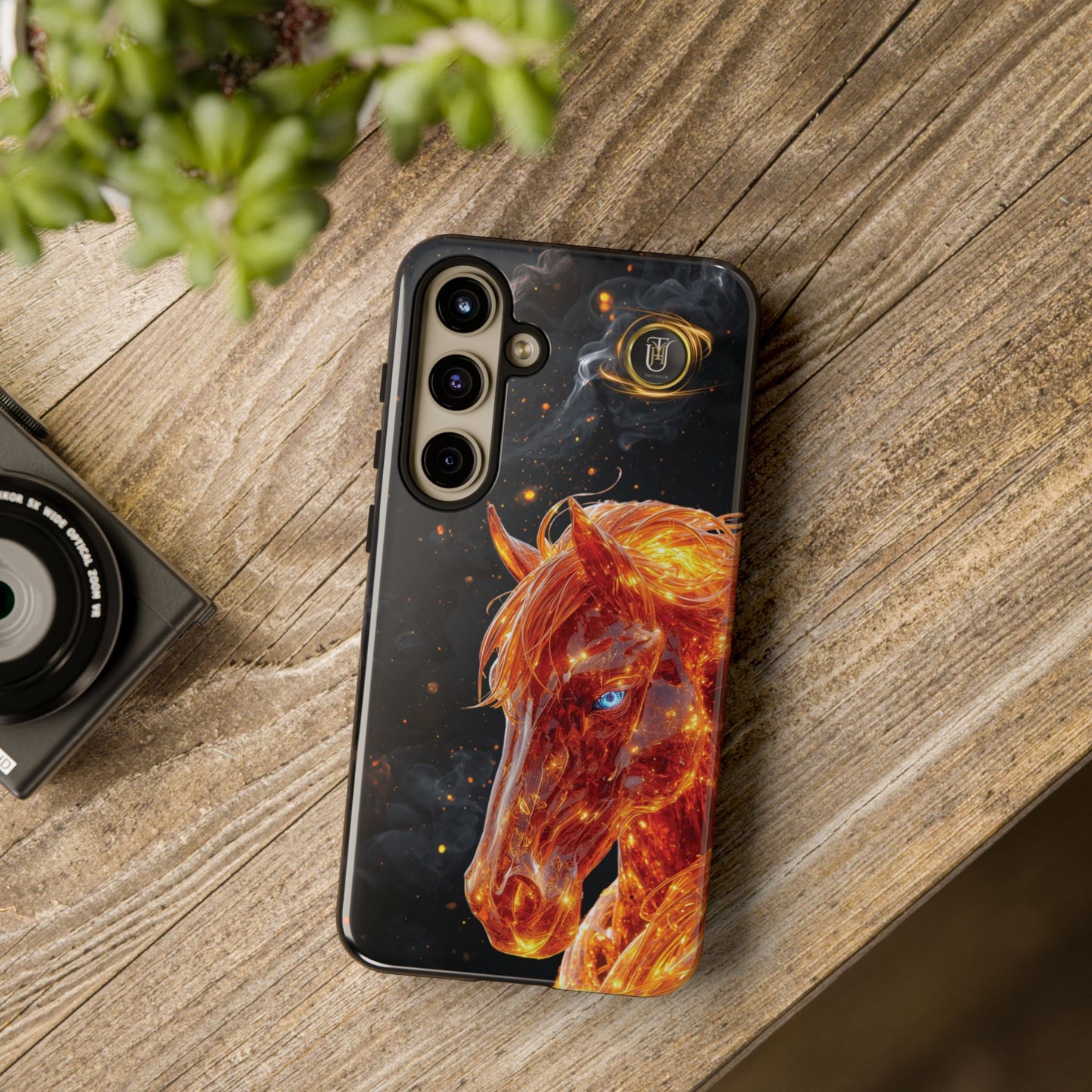 Lunar Horse 2026 Phone Case — Fiery Lucky Charm