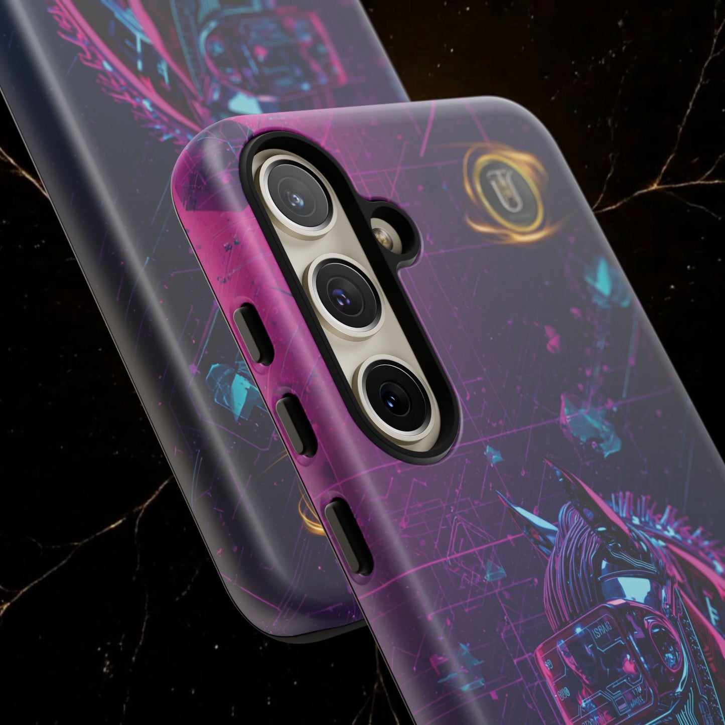 Cyber Lunar Horse Tough Case — Quantum P Phone Cover