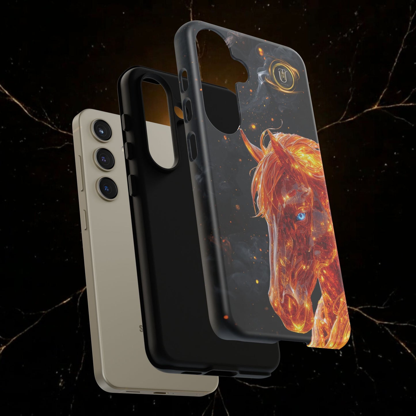 Lunar Horse 2026 Phone Case — Fiery Lucky Charm
