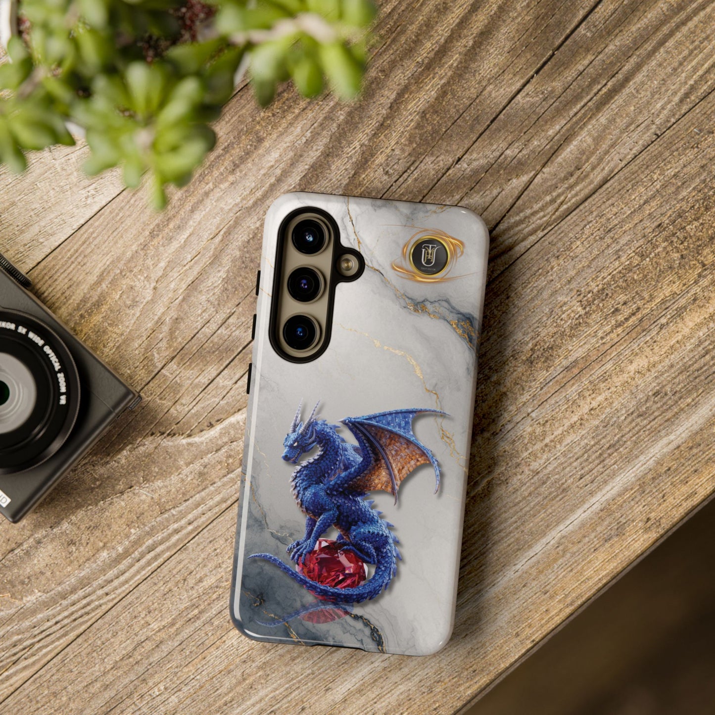 Lapis Dragon Gem Guardian Phone Case