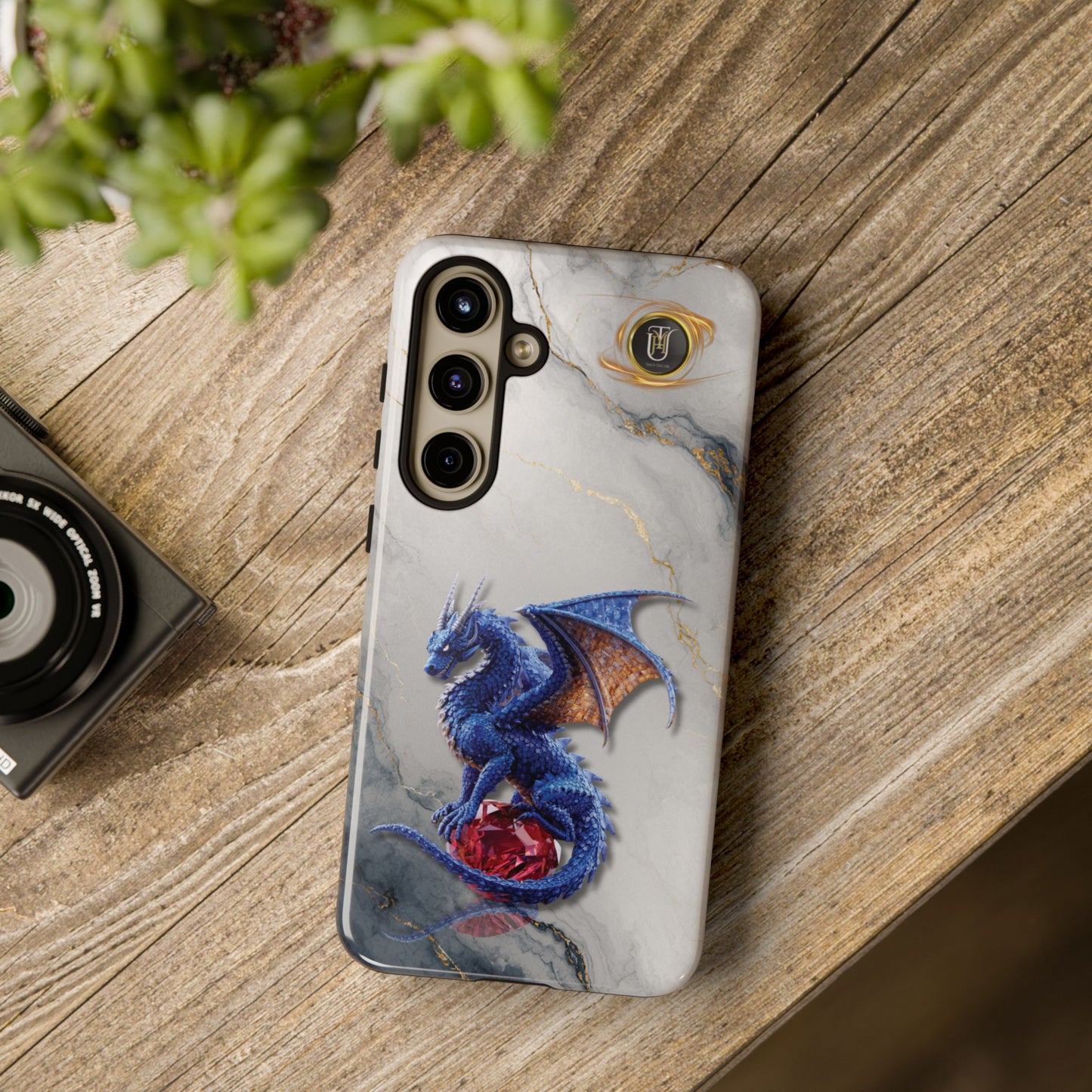 Lapis Dragon Gem Guardian Phone Case