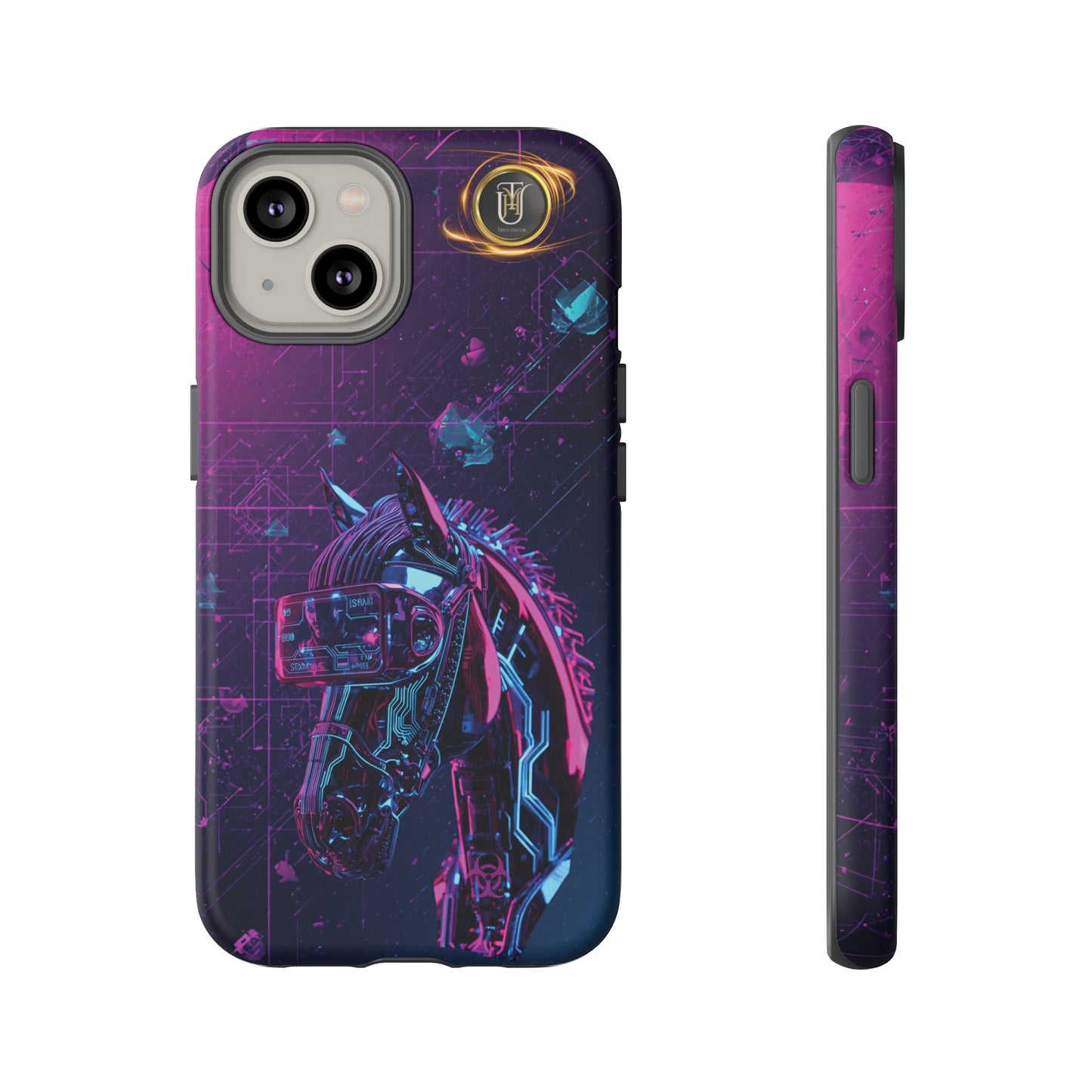 Cyber Lunar Horse Tough Case — Quantum P Phone Cover