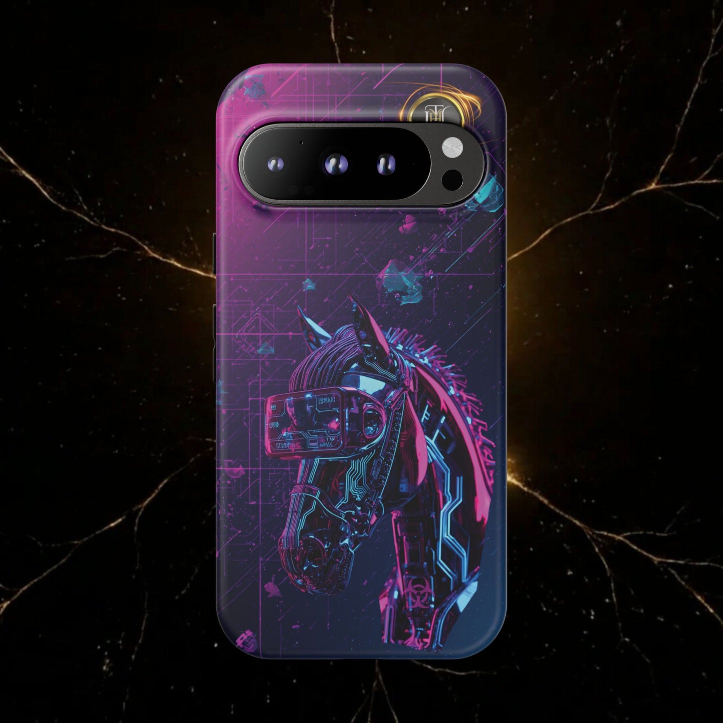Cyber Lunar Horse Tough Case — Quantum P Phone Cover