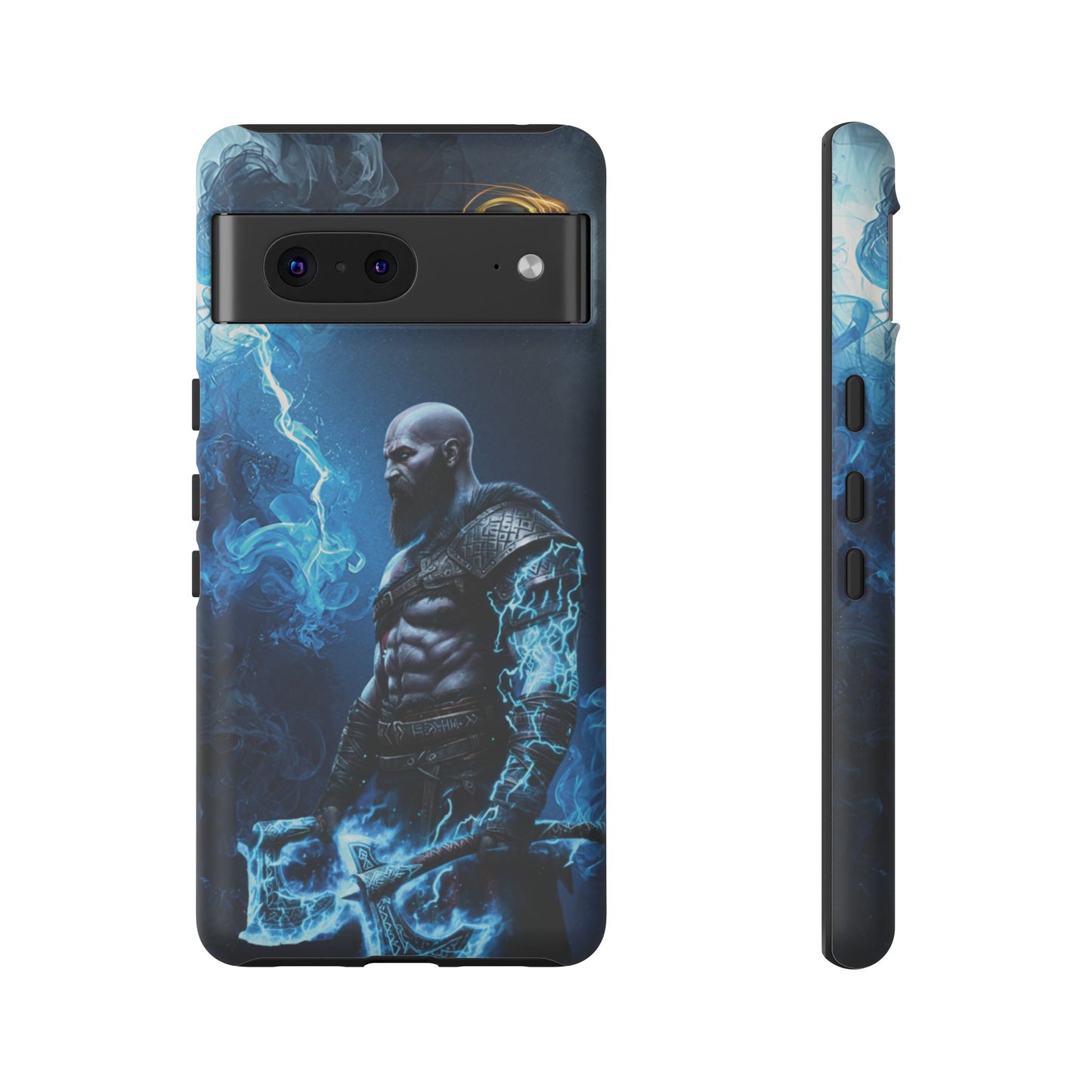 Norse Warrior Phone Case — Viking Shield & Helmet Tough Cover