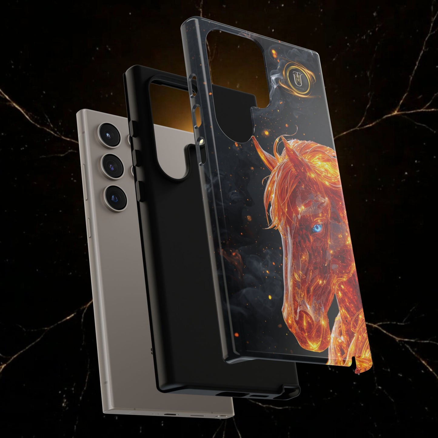 Lunar Horse 2026 Phone Case — Fiery Lucky Charm