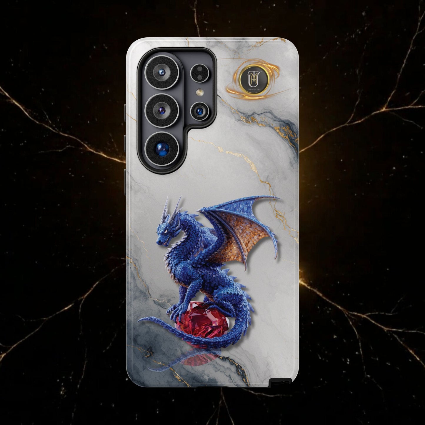 Lapis Dragon Gem Guardian Phone Case