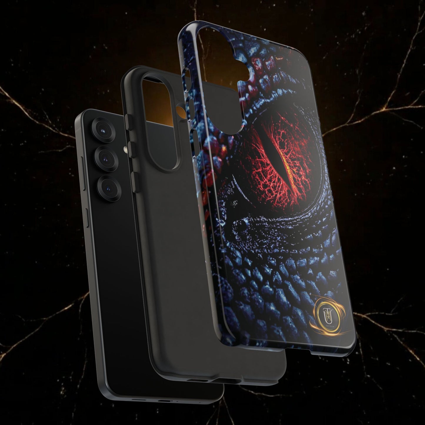 Evil Dragon Eye Phone Case — 'It Looks at You' Protective Cover