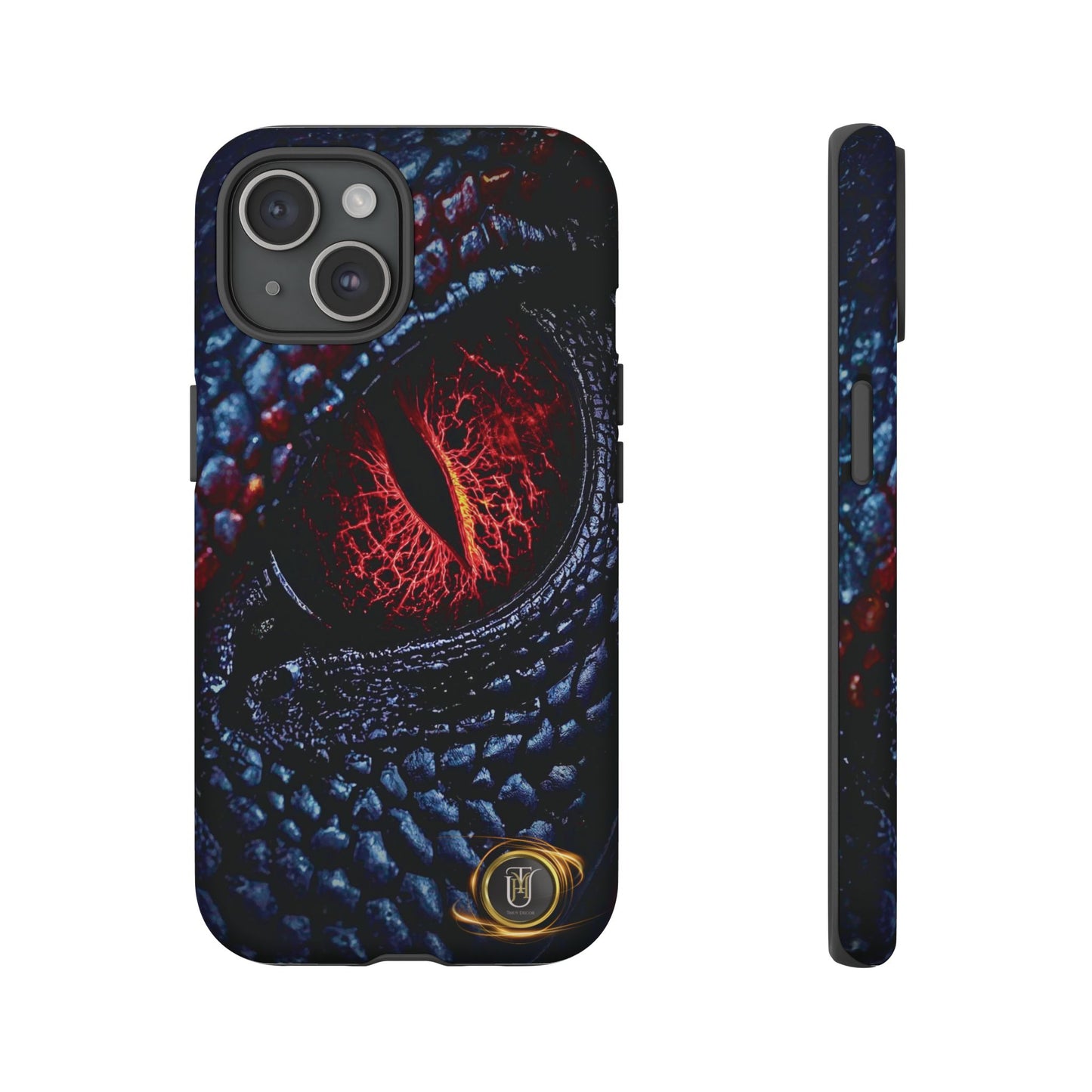 Evil Dragon Eye Phone Case — 'It Looks at You' Protective Cover
