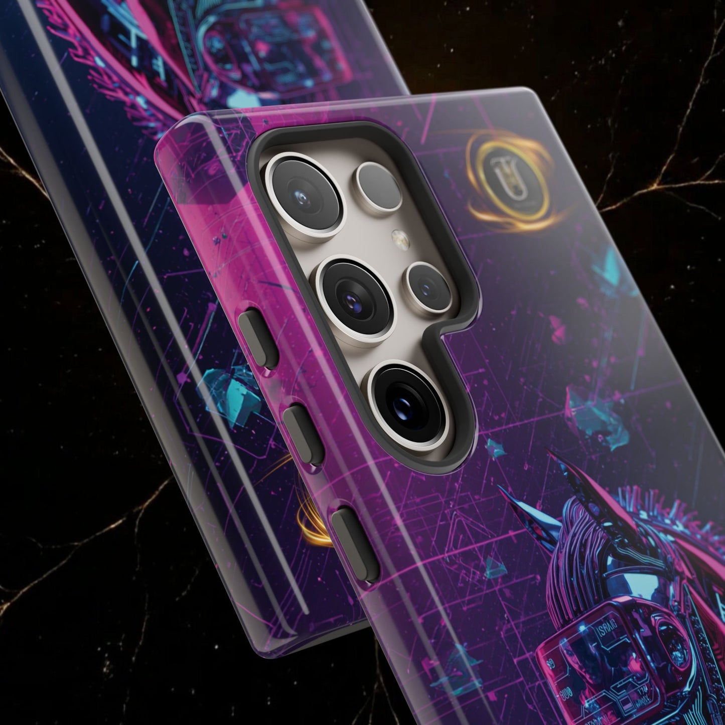 Cyber Lunar Horse Tough Case — Quantum P Phone Cover