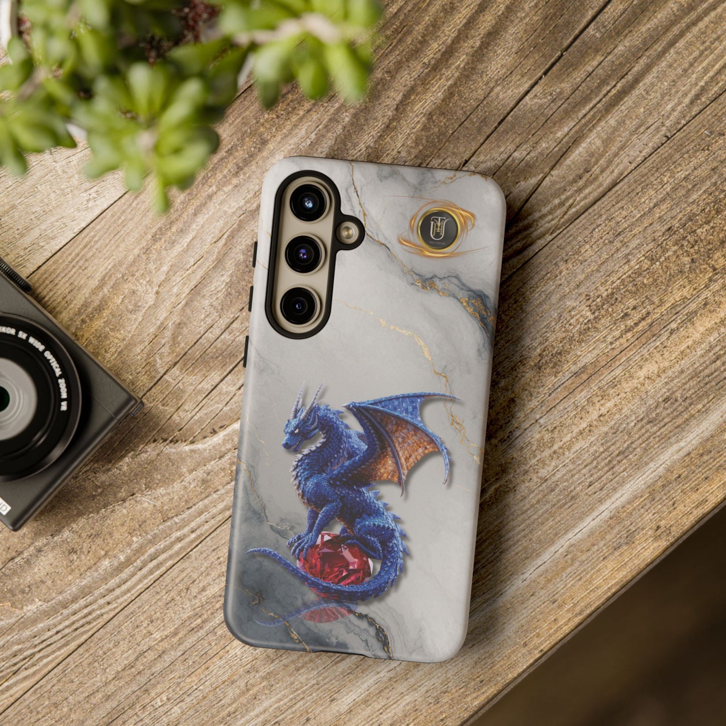 Lapis Dragon Gem Guardian Phone Case
