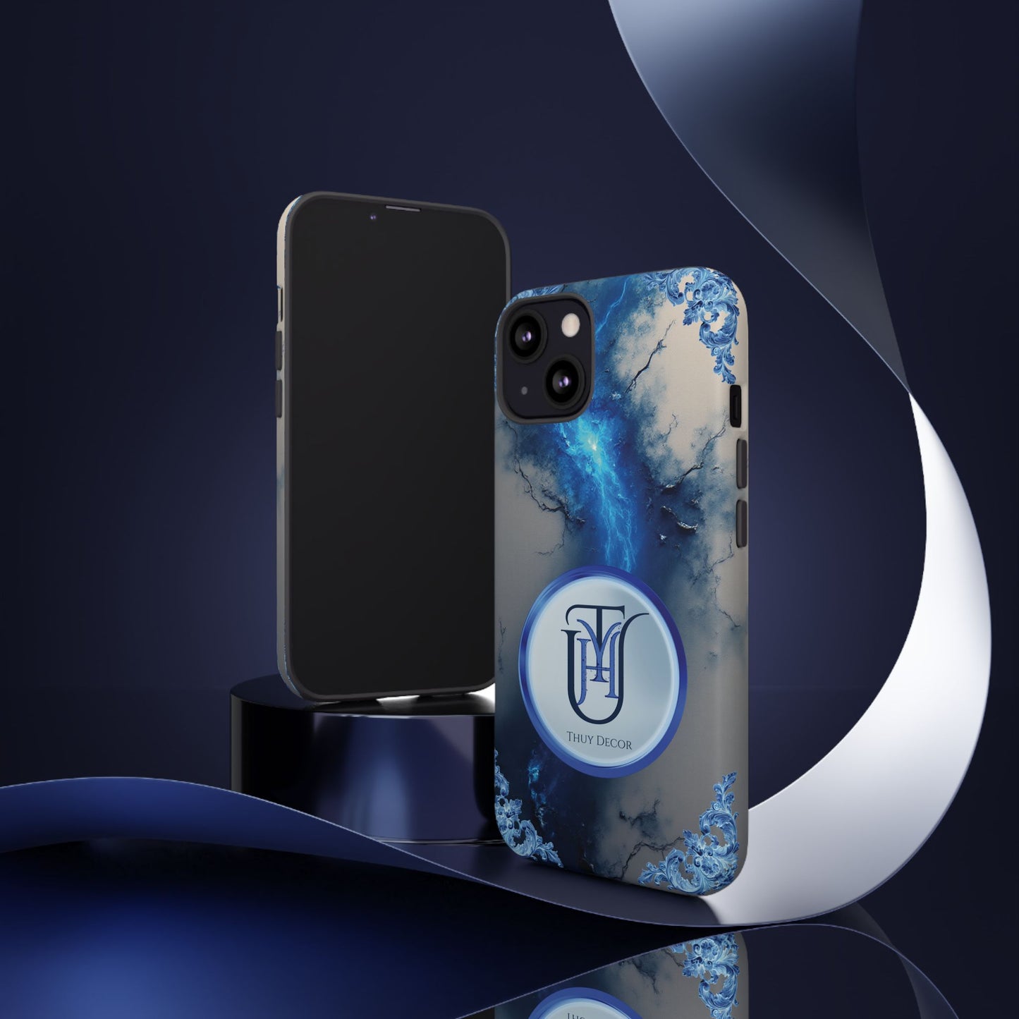 Glacier Elegance Phone Case — Electrifying Thuy Decor