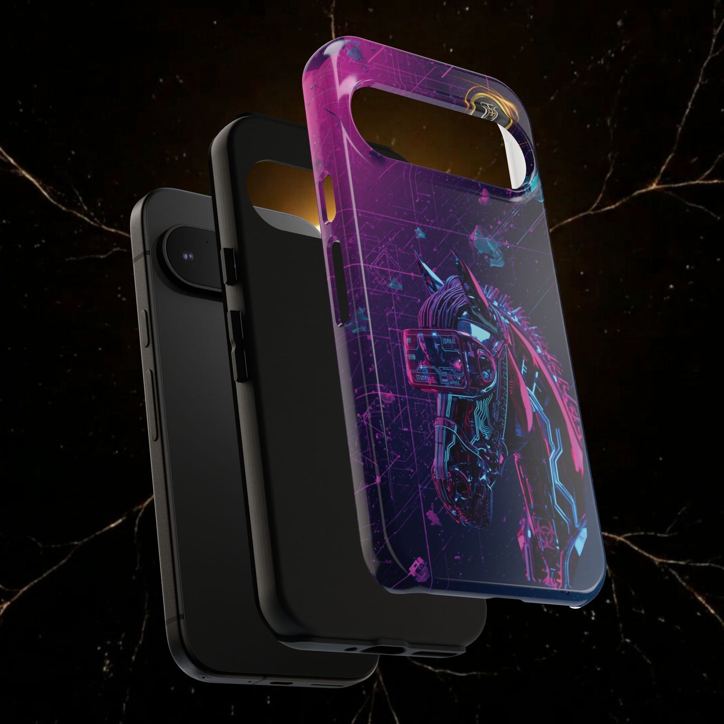 Cyber Lunar Horse Tough Case — Quantum P Phone Cover