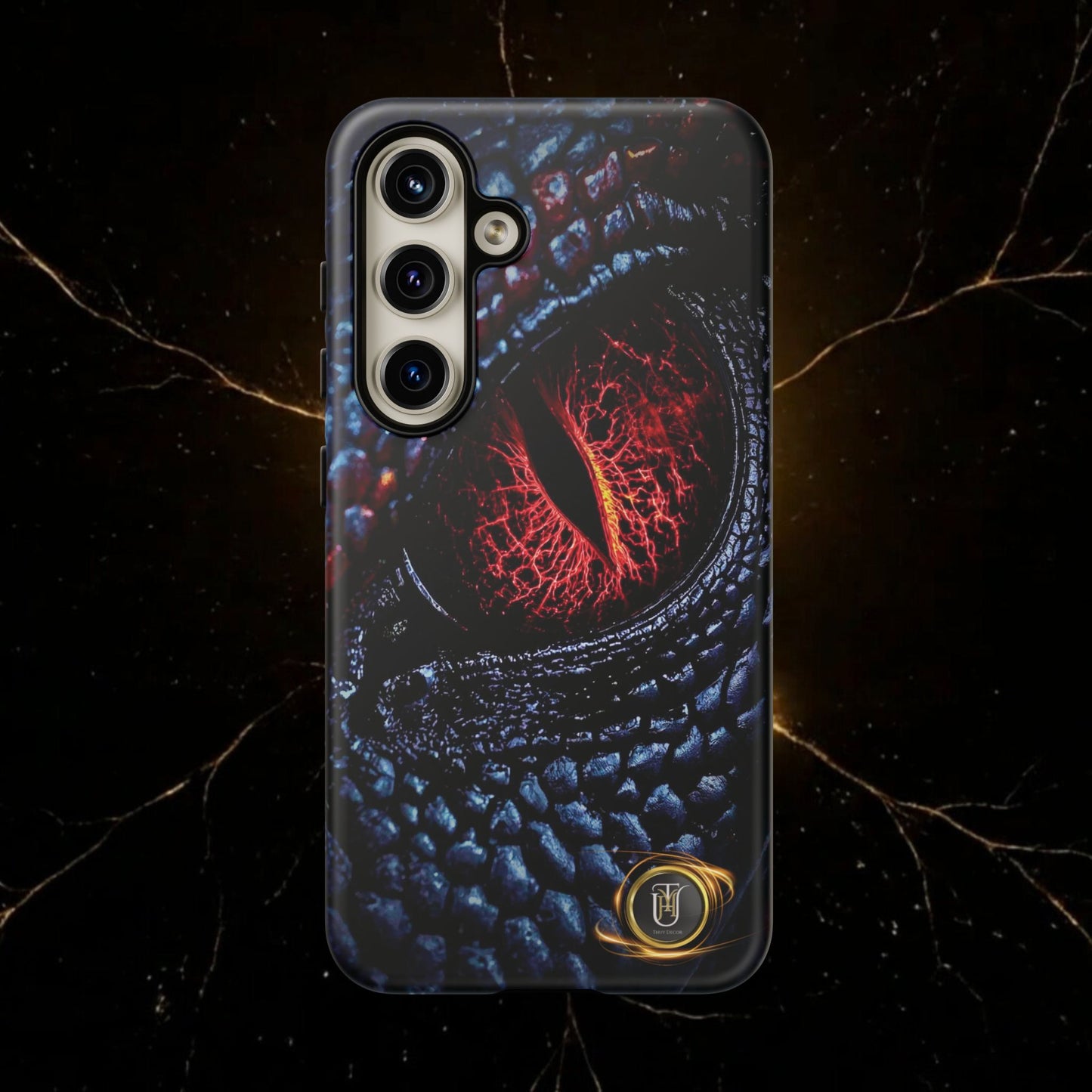 Evil Dragon Eye Phone Case — 'It Looks at You' Protective Cover