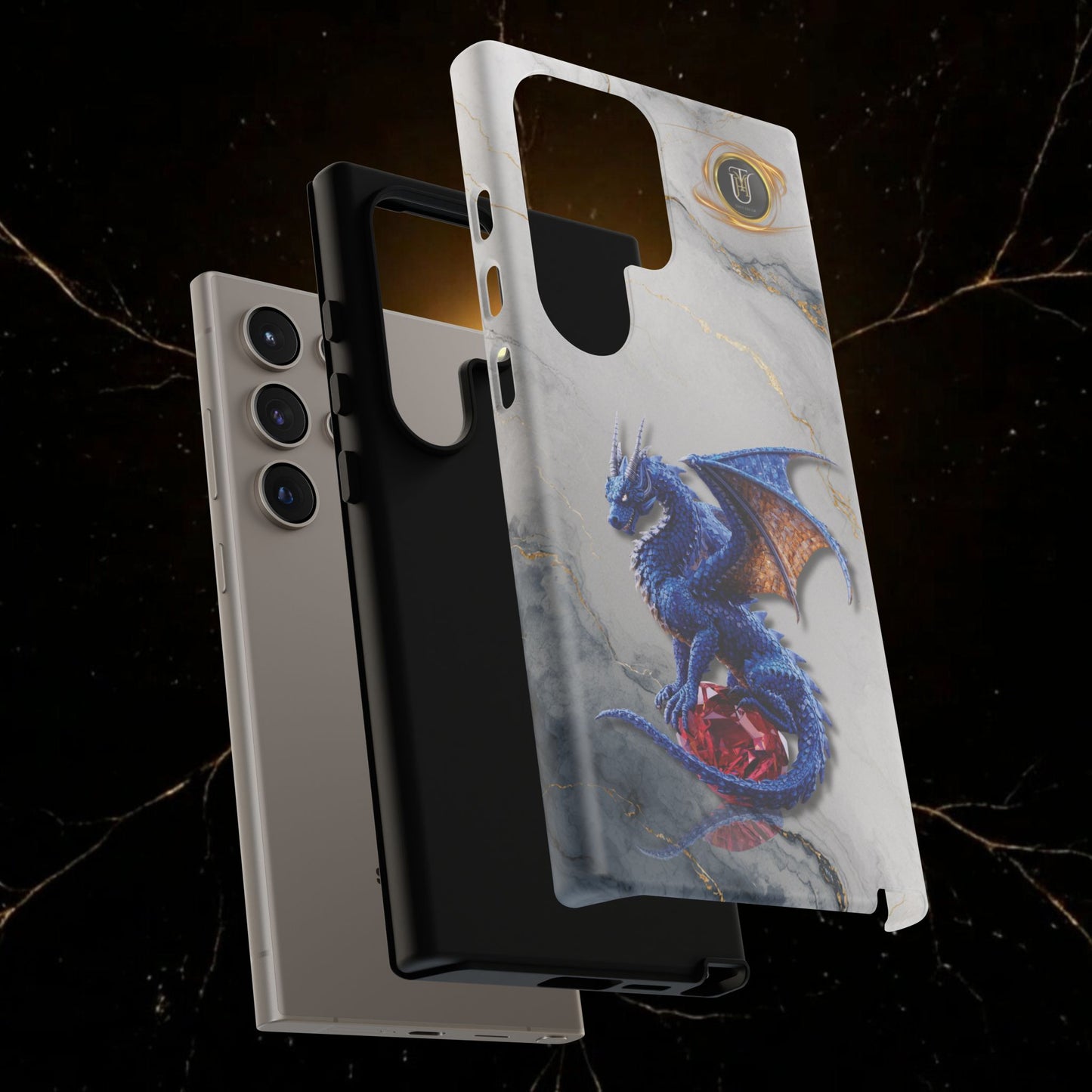 Lapis Dragon Gem Guardian Phone Case