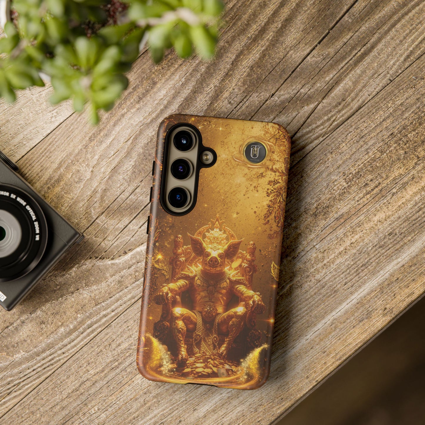 Lunar Pig Zodiac Phone Case — Fortune Totem for Wealth & Protection