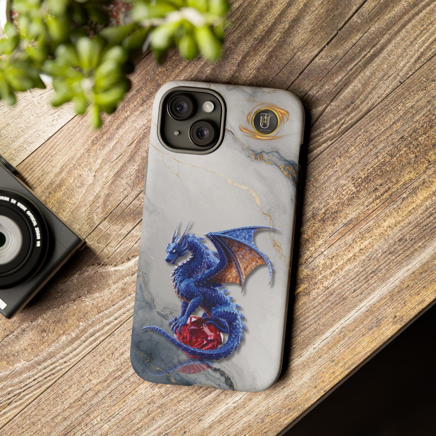 Lapis Dragon Gem Guardian Phone Case