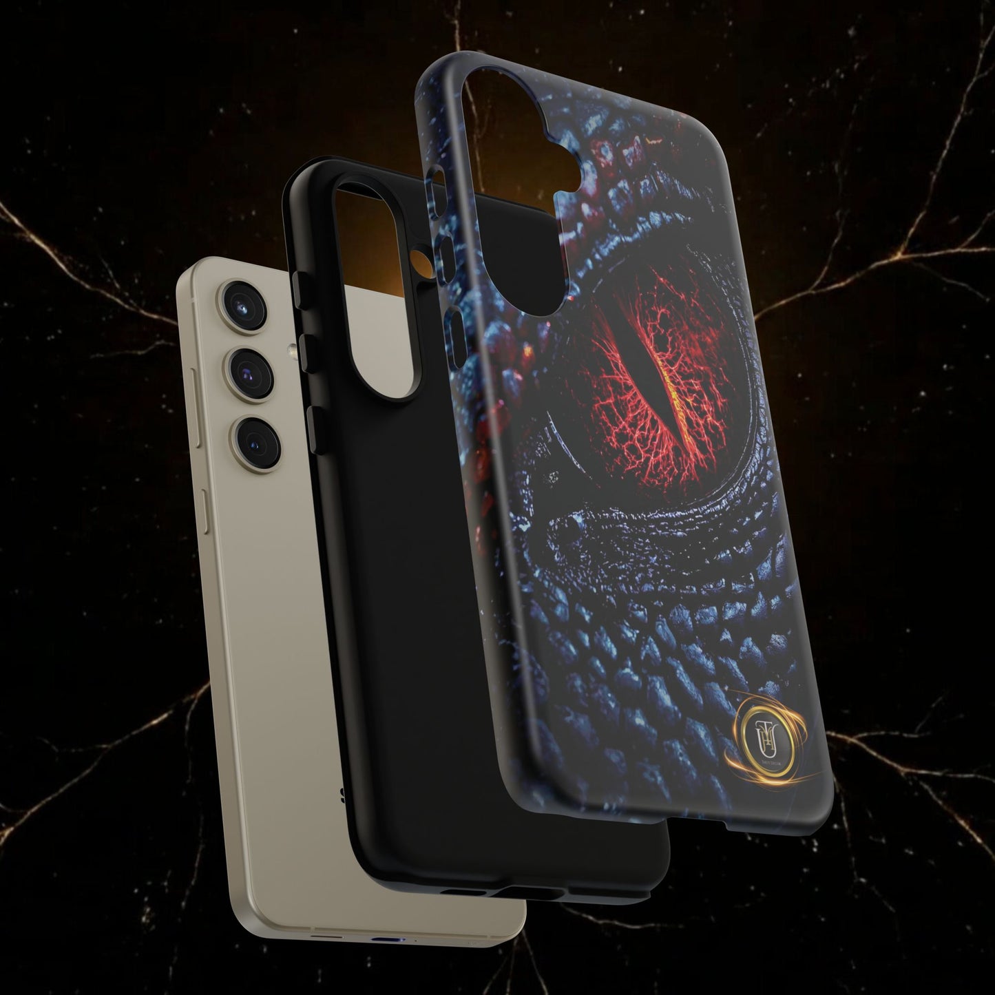 Evil Dragon Eye Phone Case — 'It Looks at You' Protective Cover
