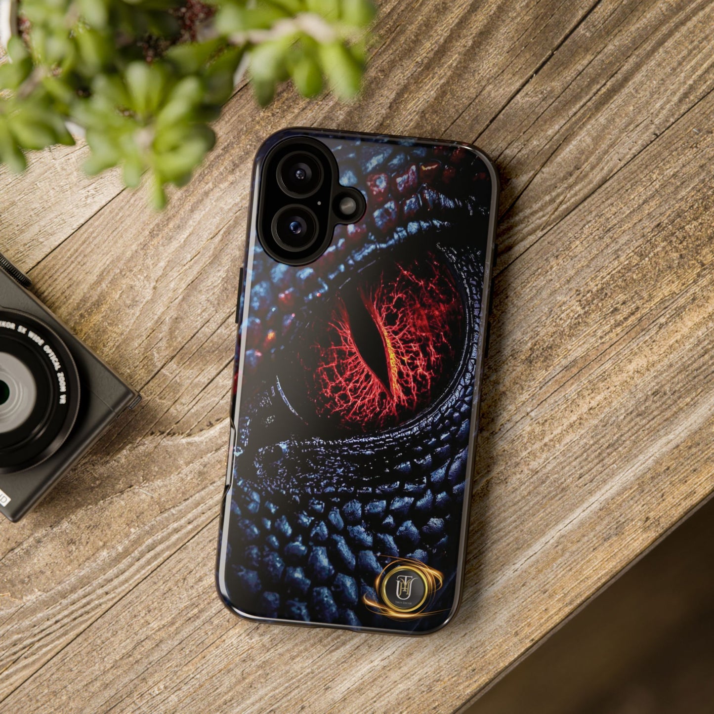 Evil Dragon Eye Phone Case — 'It Looks at You' Protective Cover