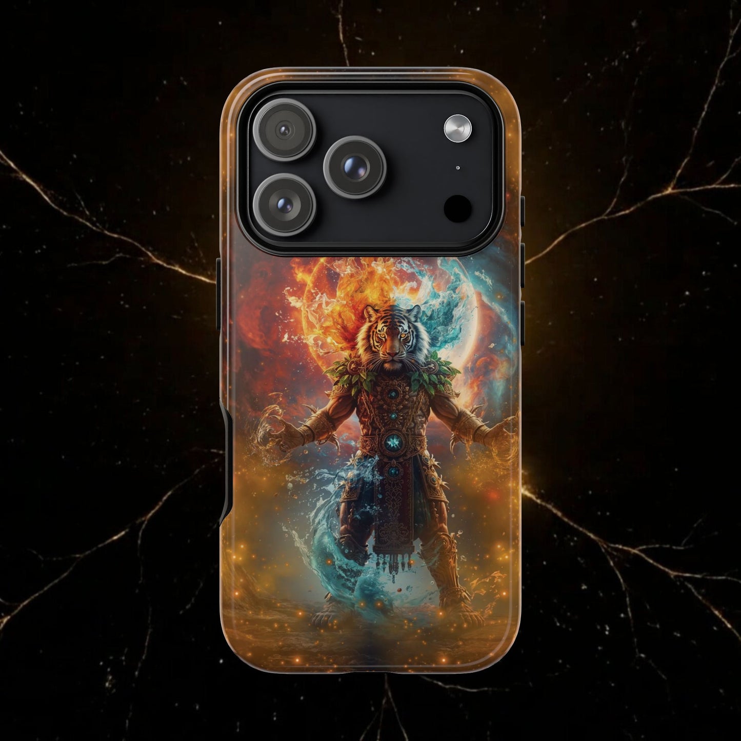 Lunar Tiger Phone Case — "Lord of All Elements"