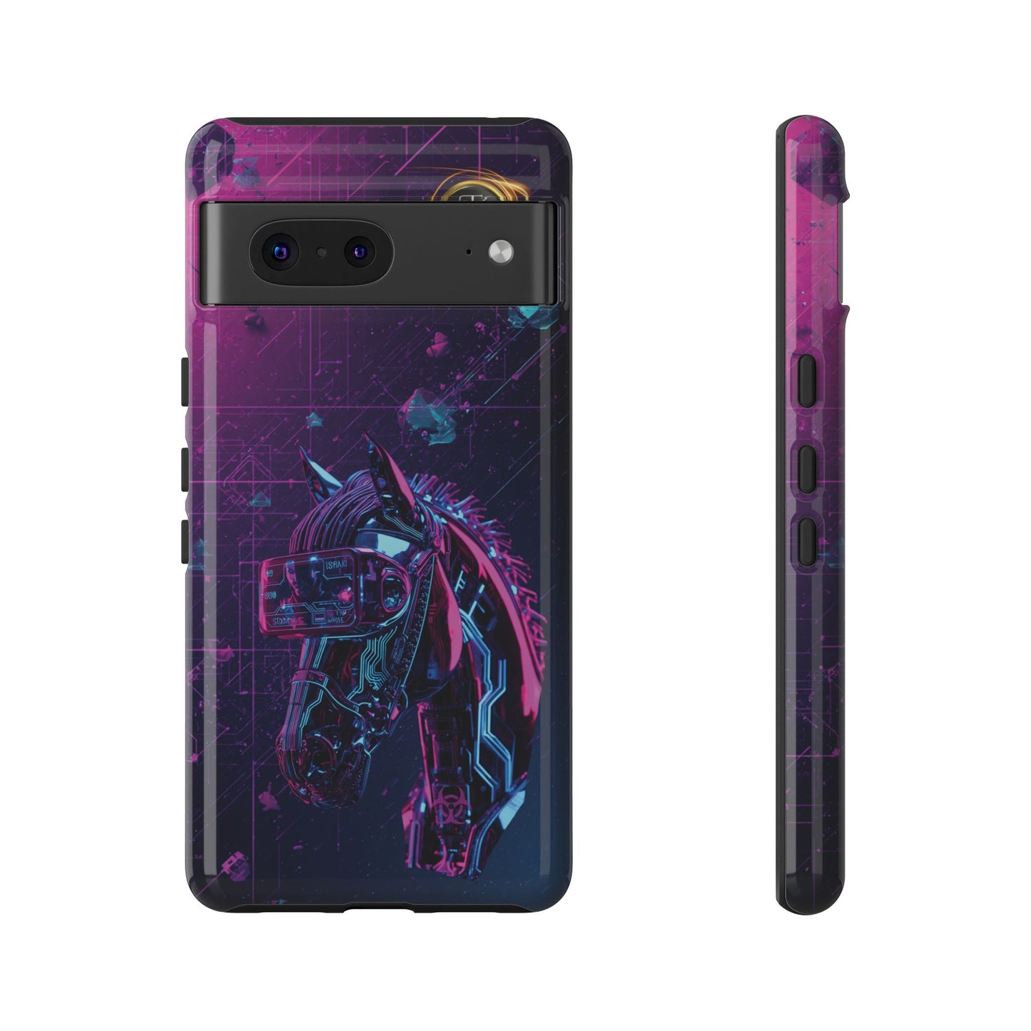 Cyber Lunar Horse Tough Case — Quantum P Phone Cover